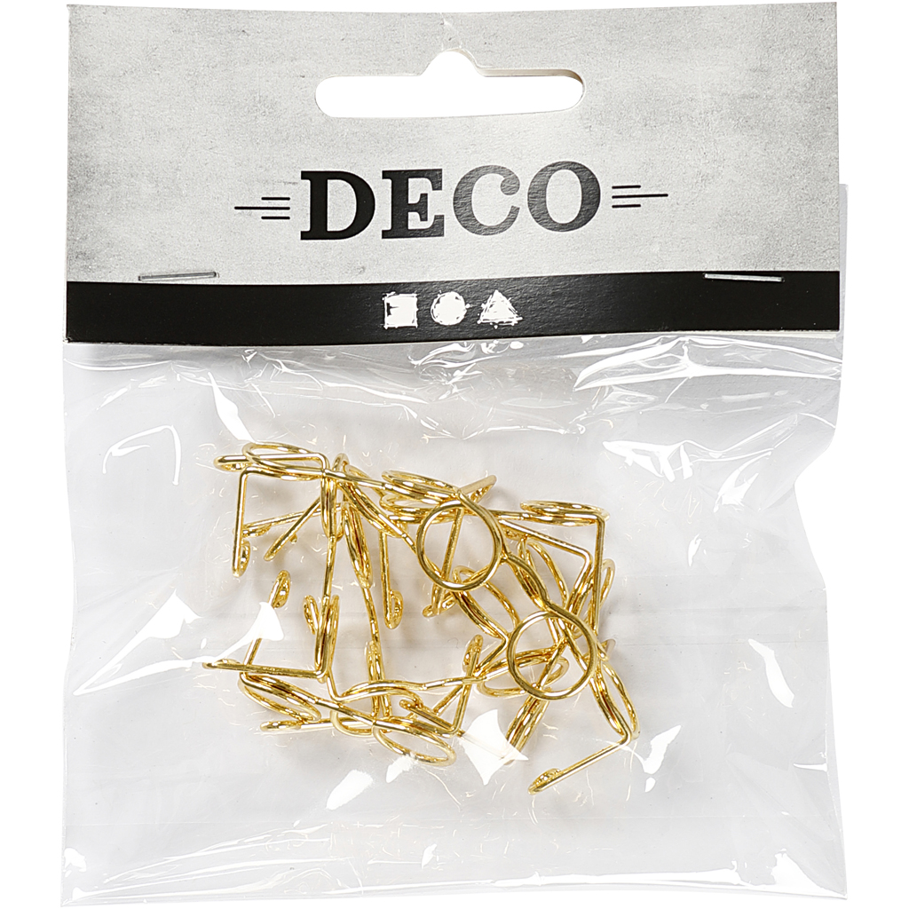 Briller Creativ Company Gull 10 stk/1 Pk