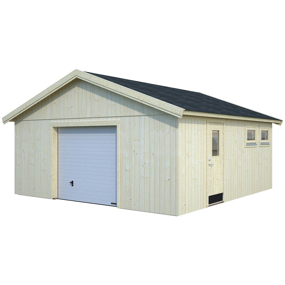 Garasje Palmako Andre 28,5 m2 m/Leddport