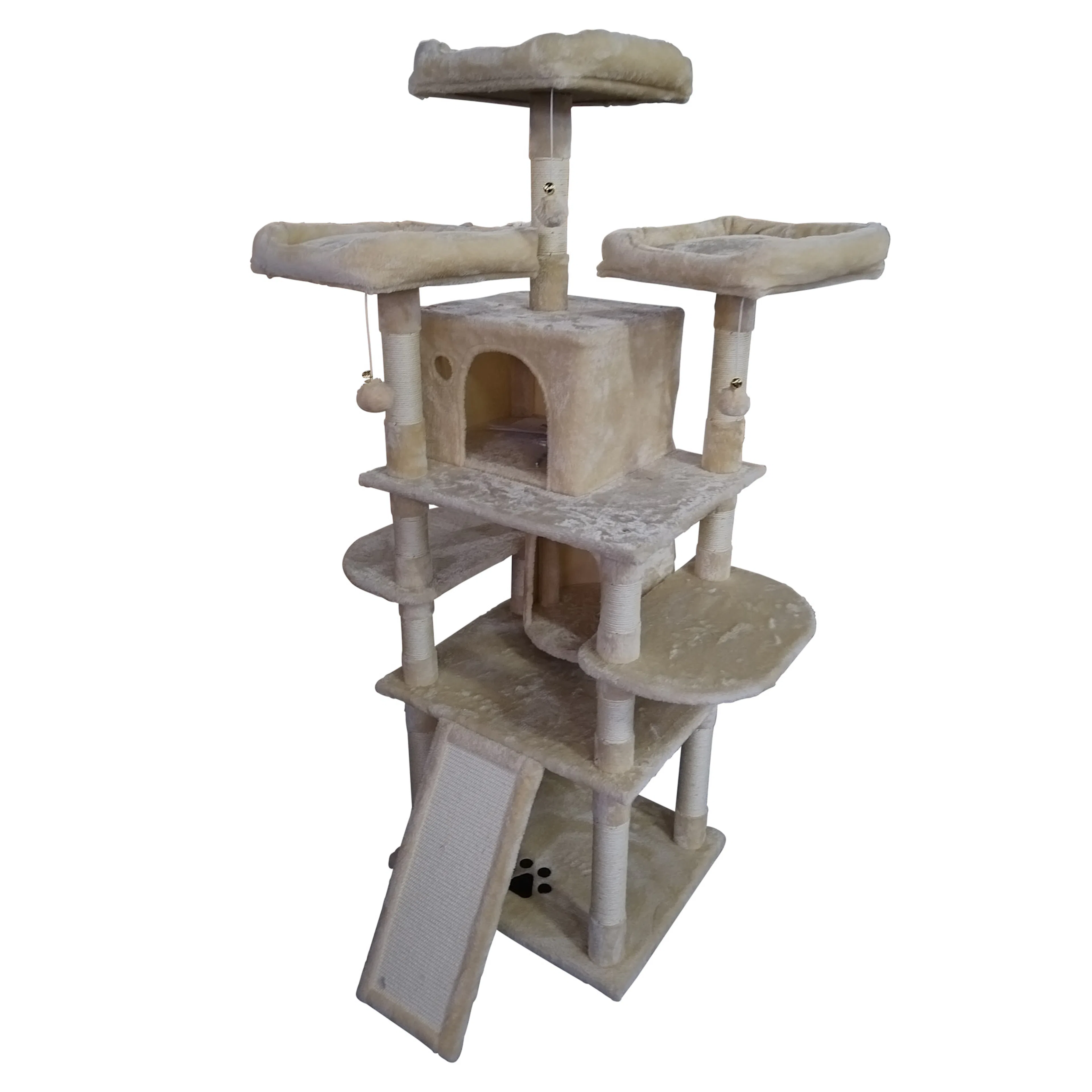 Kloretrær Trekker Tower 170 cm Beige