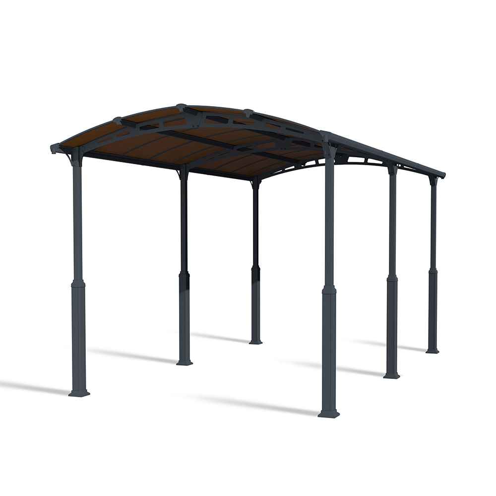 Carport Canopia av Palram Alpine i metall for bobiler 3,6x6,5 m