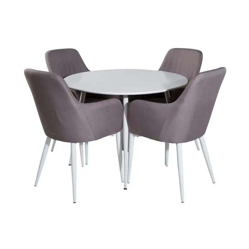 Spisegruppe Venture Home Plaza med 4stk Comfort Stoler