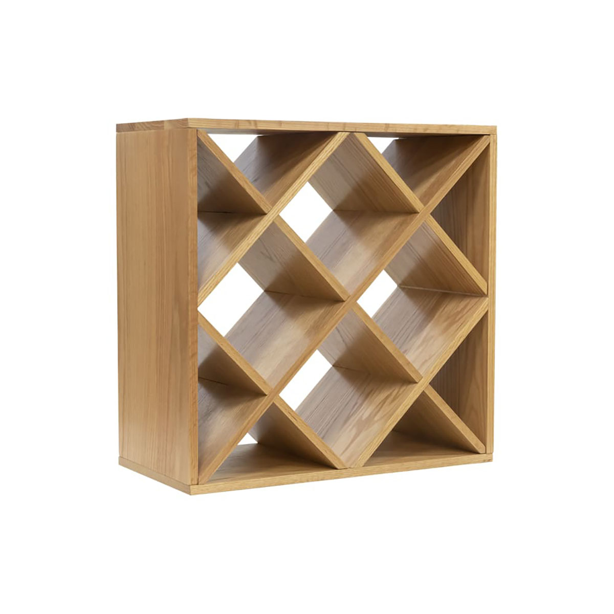 Vinstativ mQuvée Eik 28 Flasker 60x60x30 cm