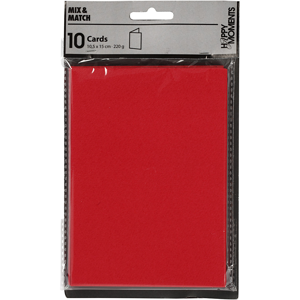 Kort Creativ Company Kort Str 10,5x15 cm 10 stk/1 Pk