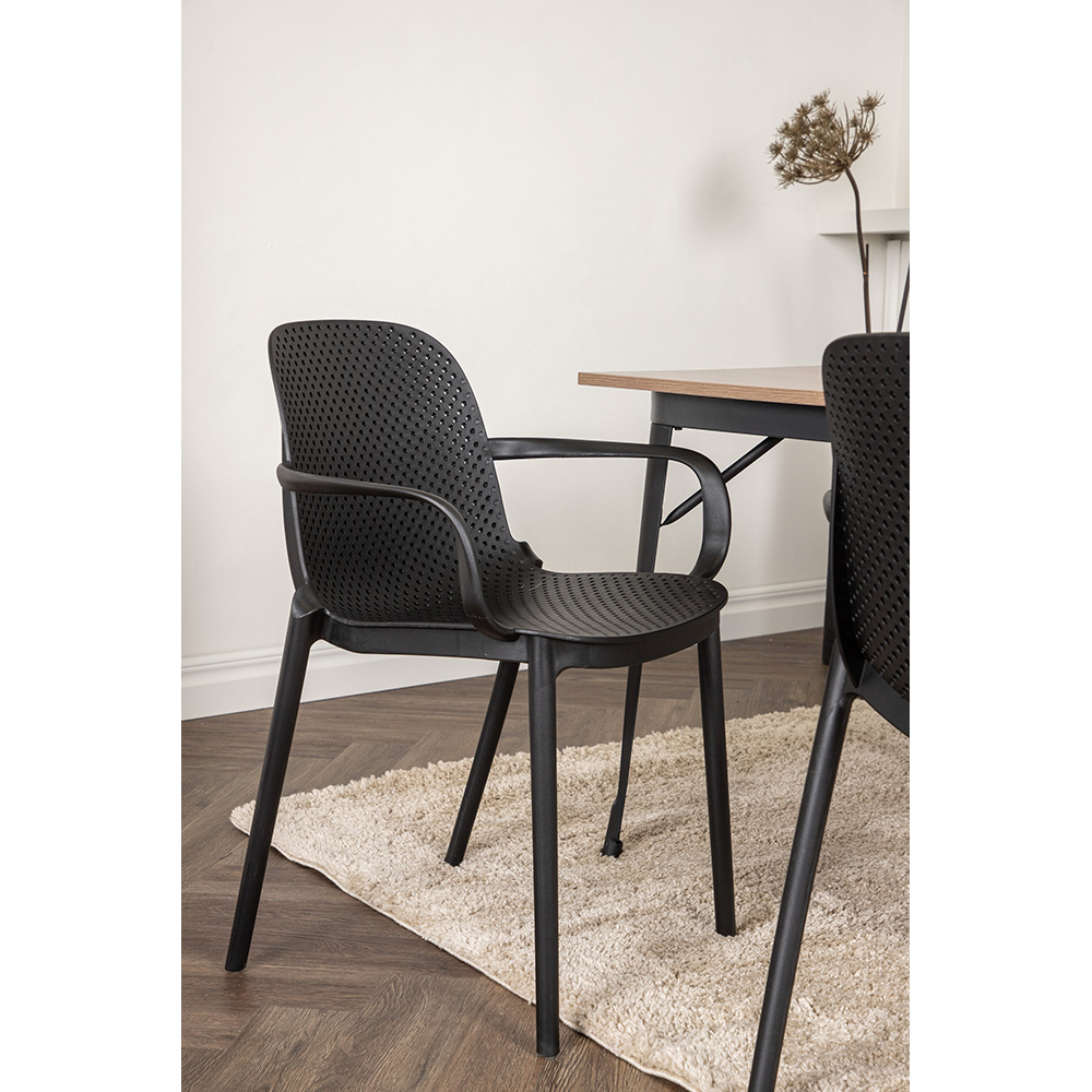 Spisegruppe Venture Home Tempe med 4 Baltimore Stoler