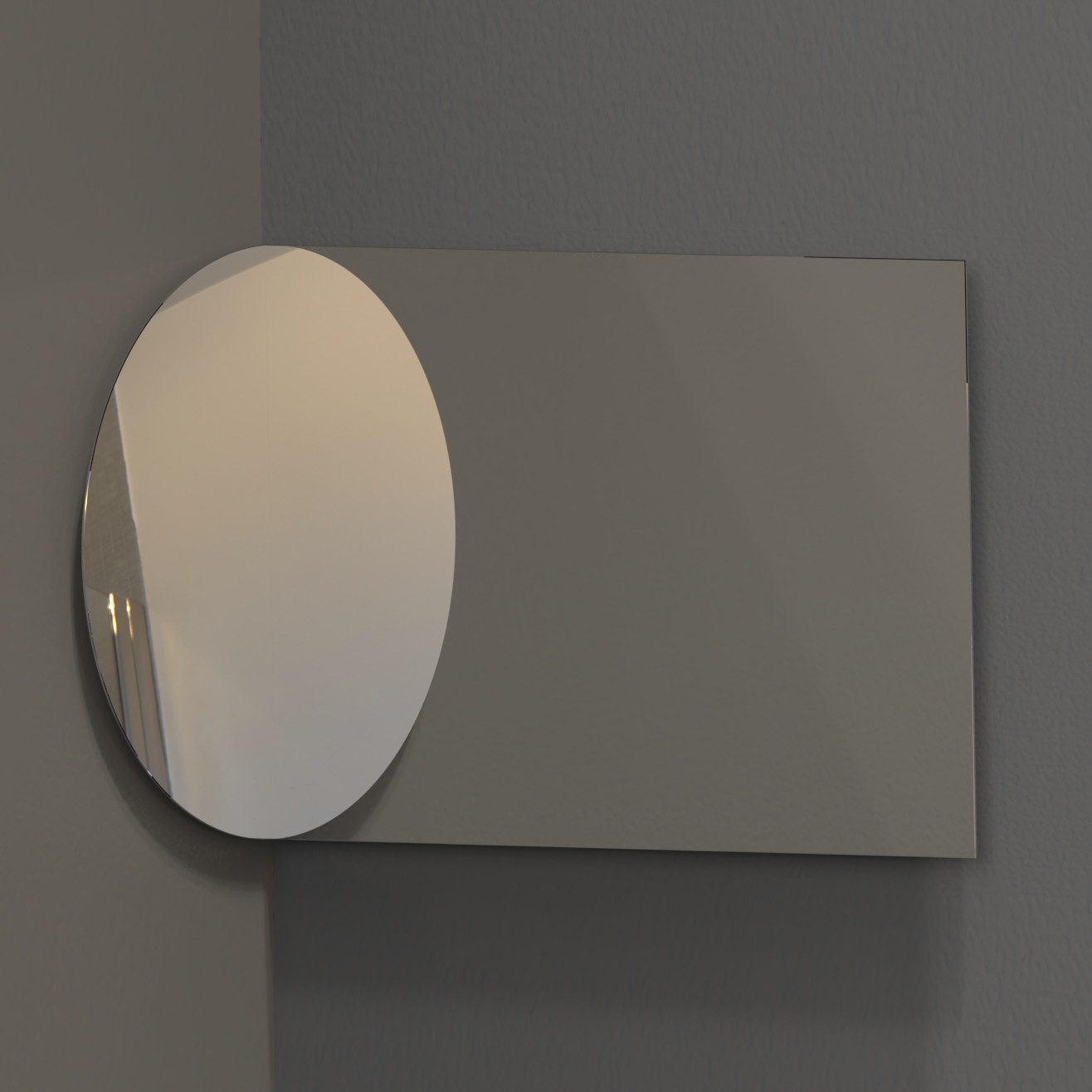 Speil Vidi Aura med LED-belysning