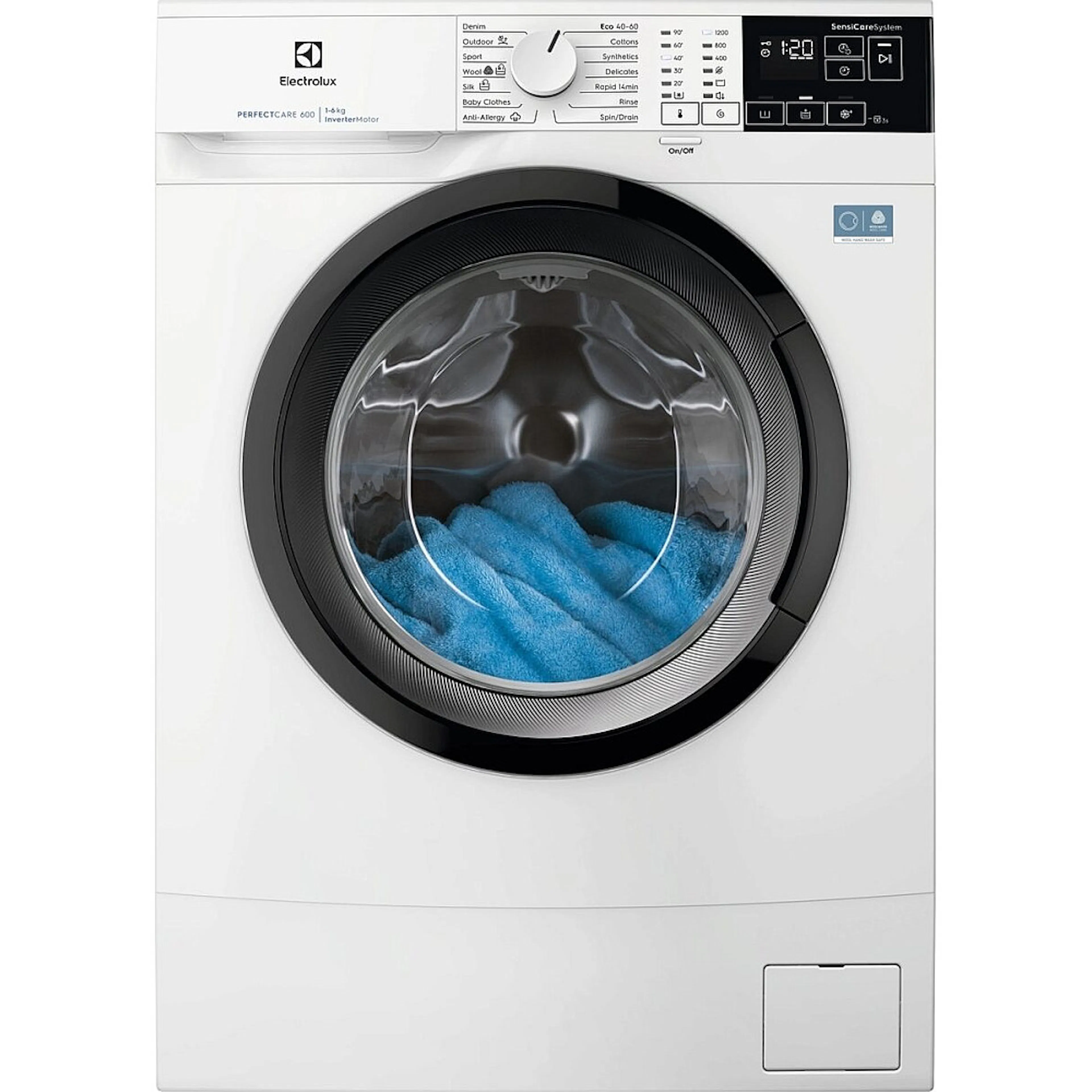 Frontmatad tvättmaskin Electrolux EW6S562W38