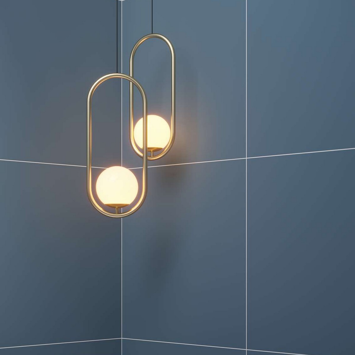 Baderomspanel Fibo 6274-6060 EM Dusty Blue