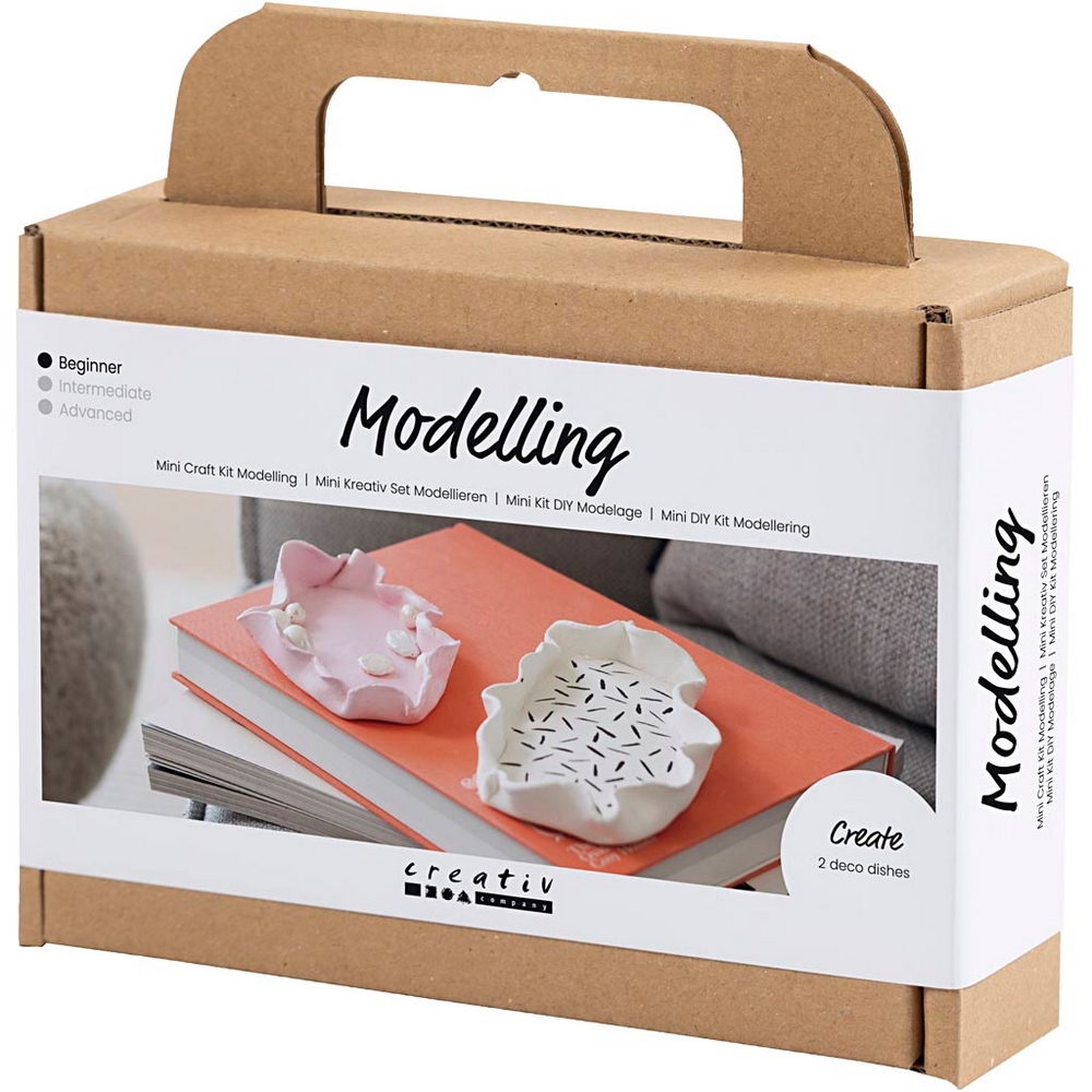 Hobbysett Creativ Company Mini DIY Kit Skåler Modellering