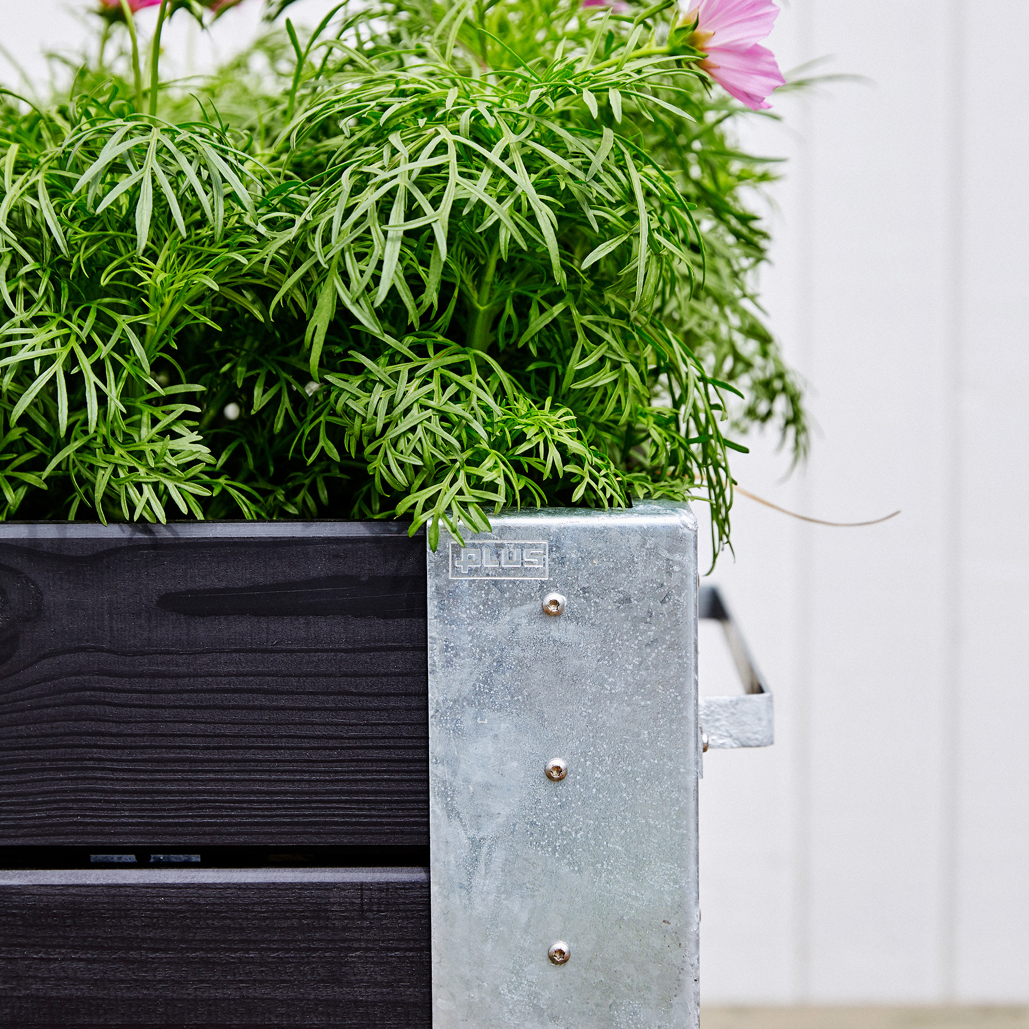 Blomsterkasse PLUS Cubic 50x120x45 cm