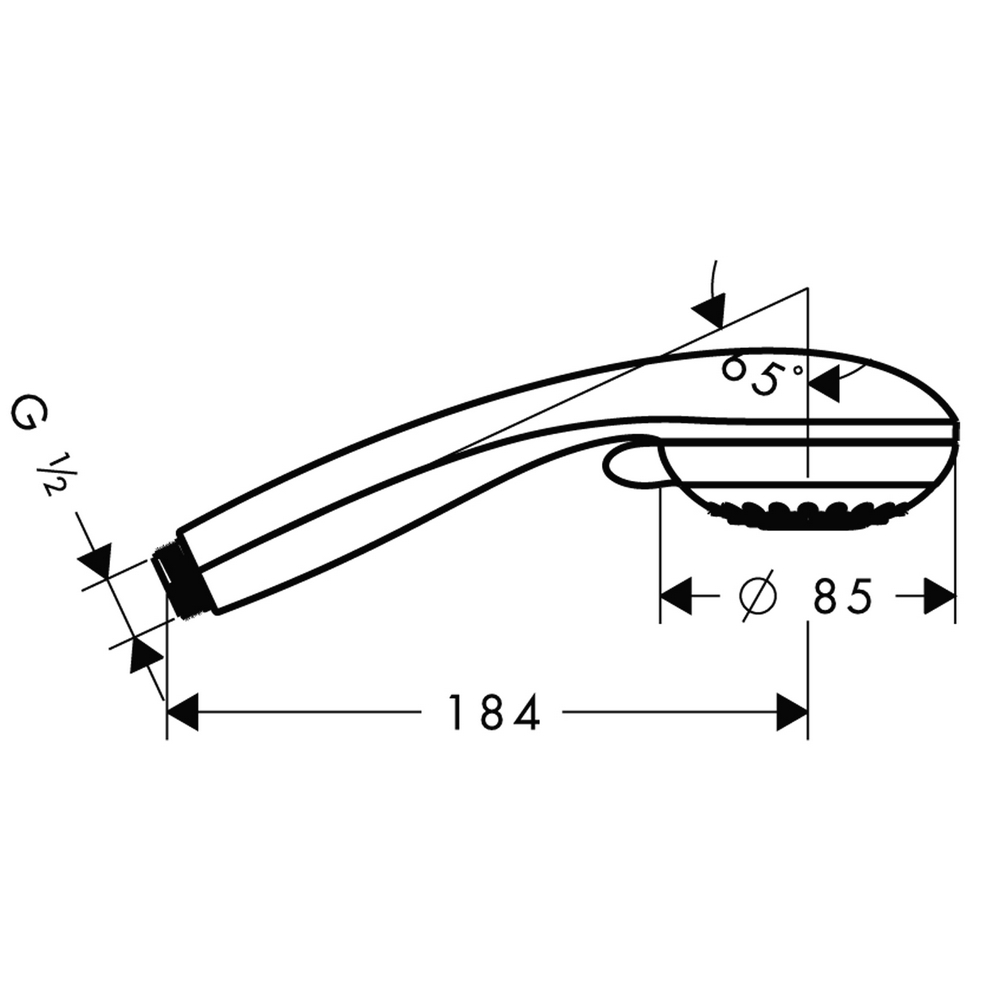 Hånddusj Hansgrohe Crometta 85 Multi