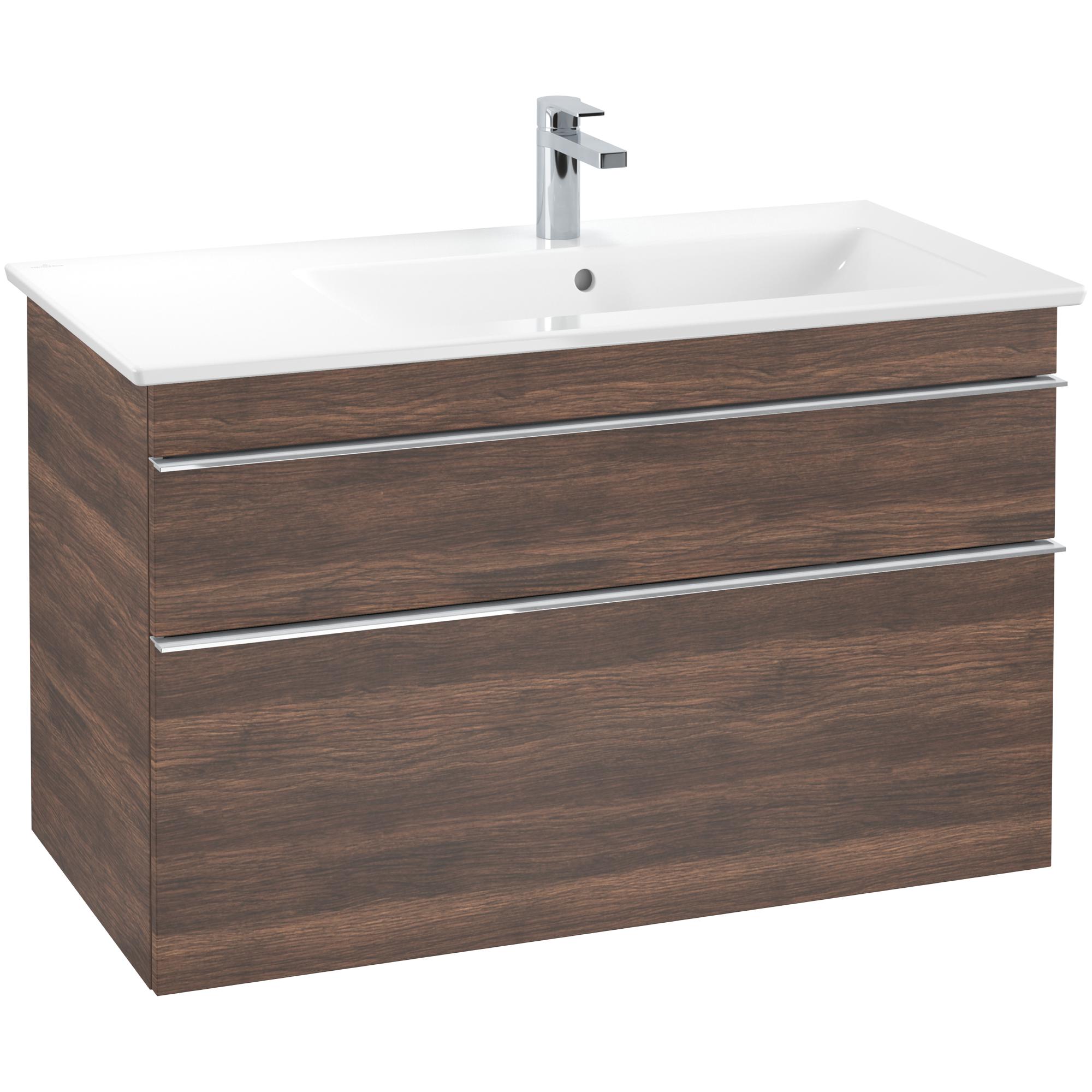 Tv&auml;ttst&auml;llssk&aring;p Villeroy & Boch Venticello 95 cm med  2 L&aring;dor f&ouml;r Ocentrerat Sk&aring;pstv&auml;ttst&auml;ll