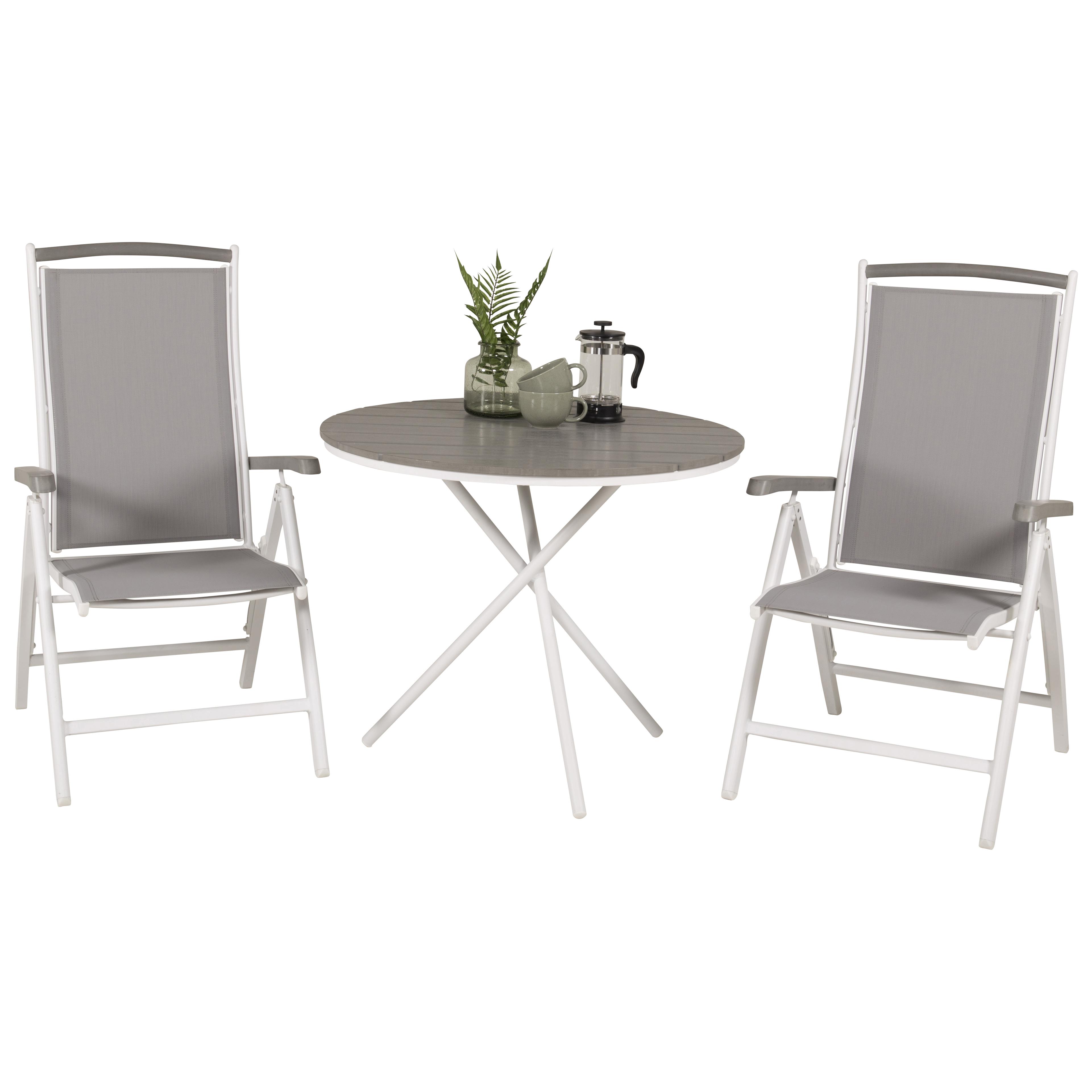 Cafégruppe Venture Home Parma med 2 Albany Stoler