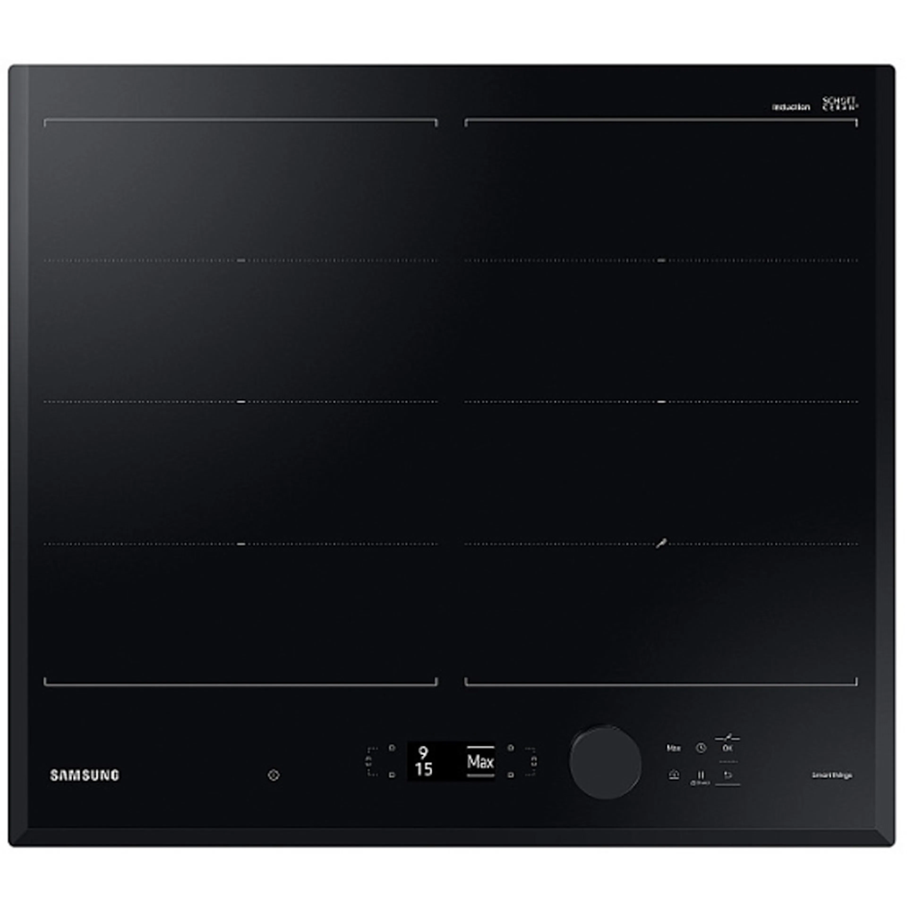 Induksjonstopp Samsung NZ64B7799KK/U1 med Flex Zone och Wi-Fi