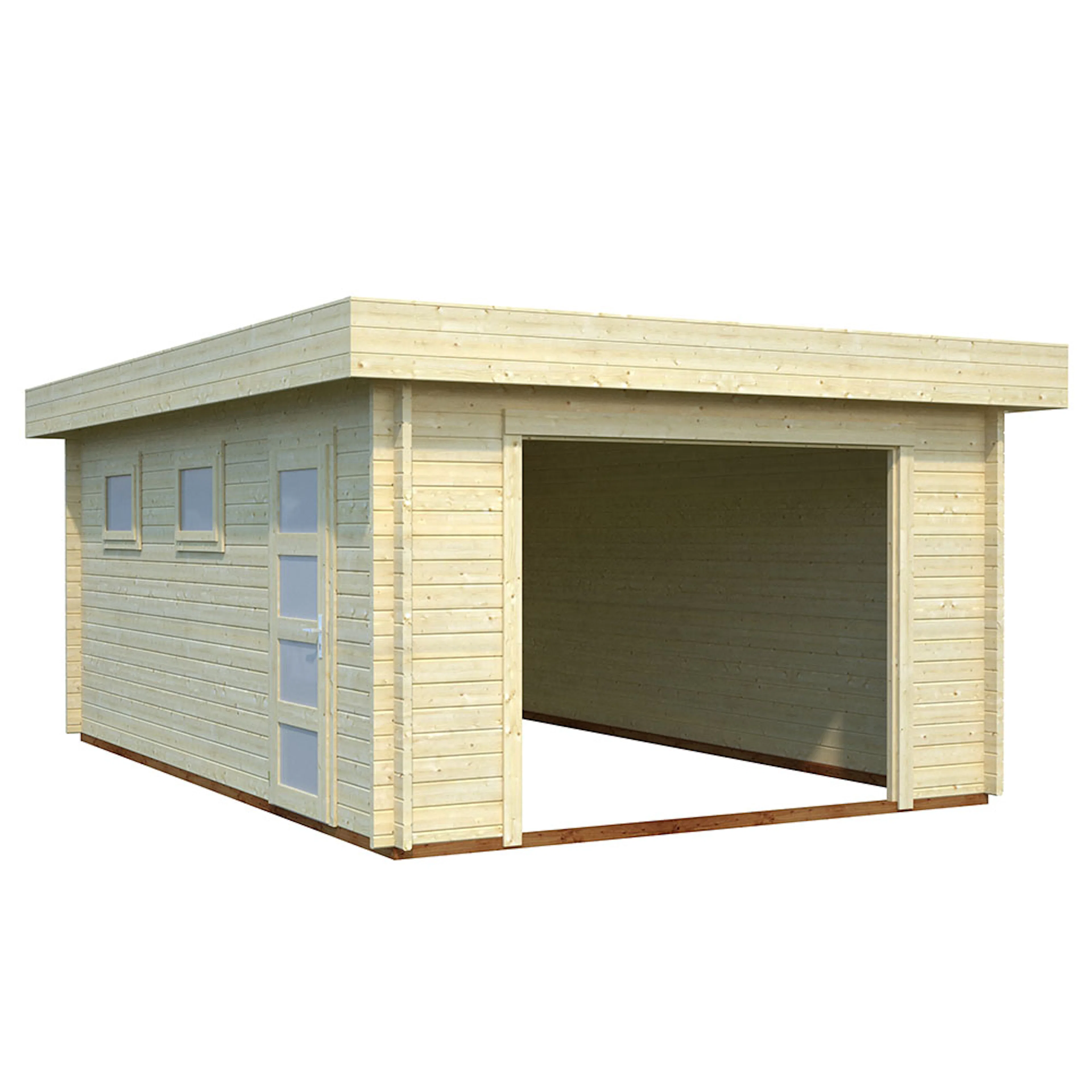 Rasmus 19,8 m2 (inv. 19,0 m2 kit) Ubehandlet