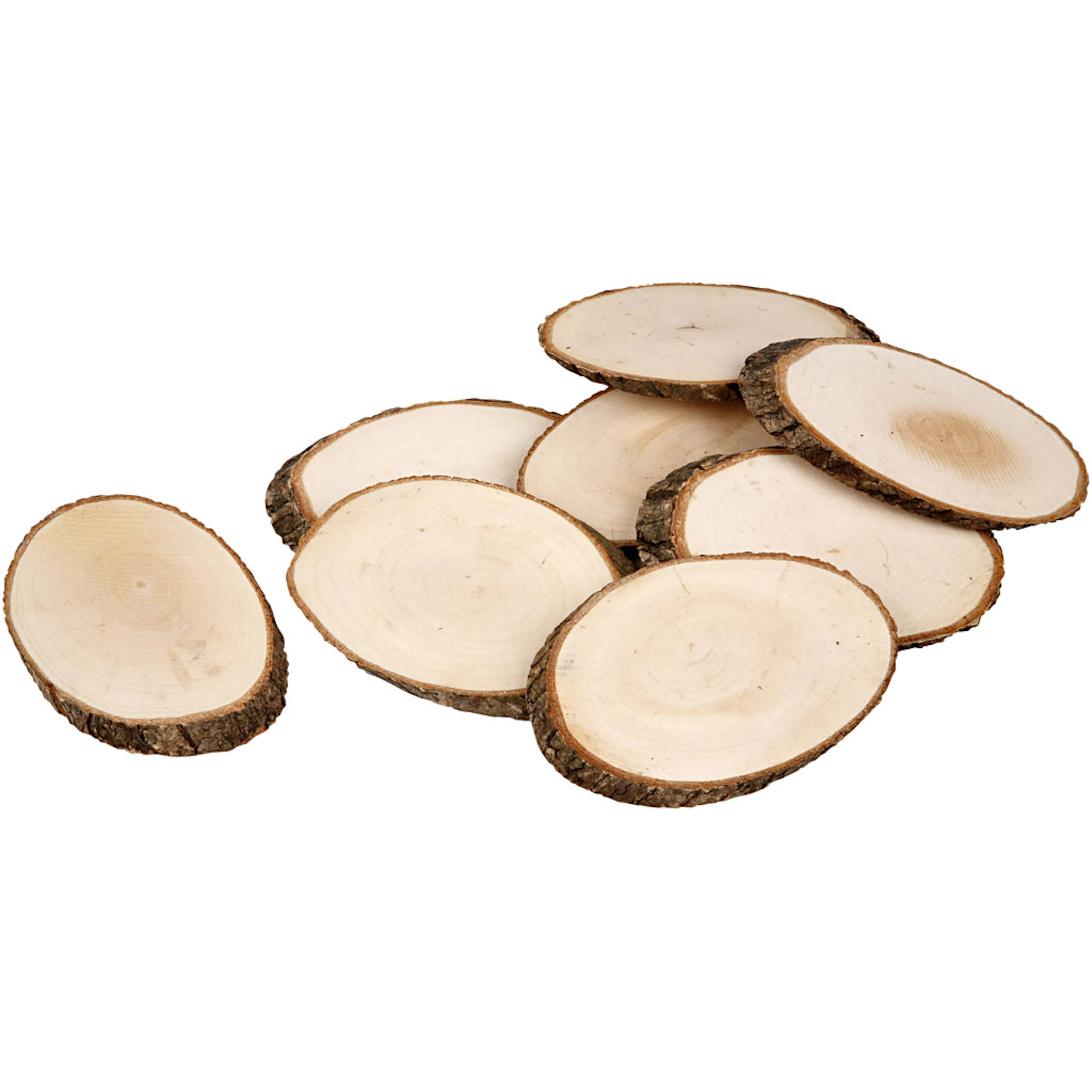 Treskiver Creativ Company Tykkelse 8 mm 12 Stk/1 Pk