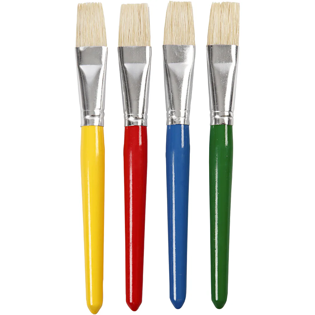 Barnepensler Creativ Company 20 mm 4 stk/1 Pk