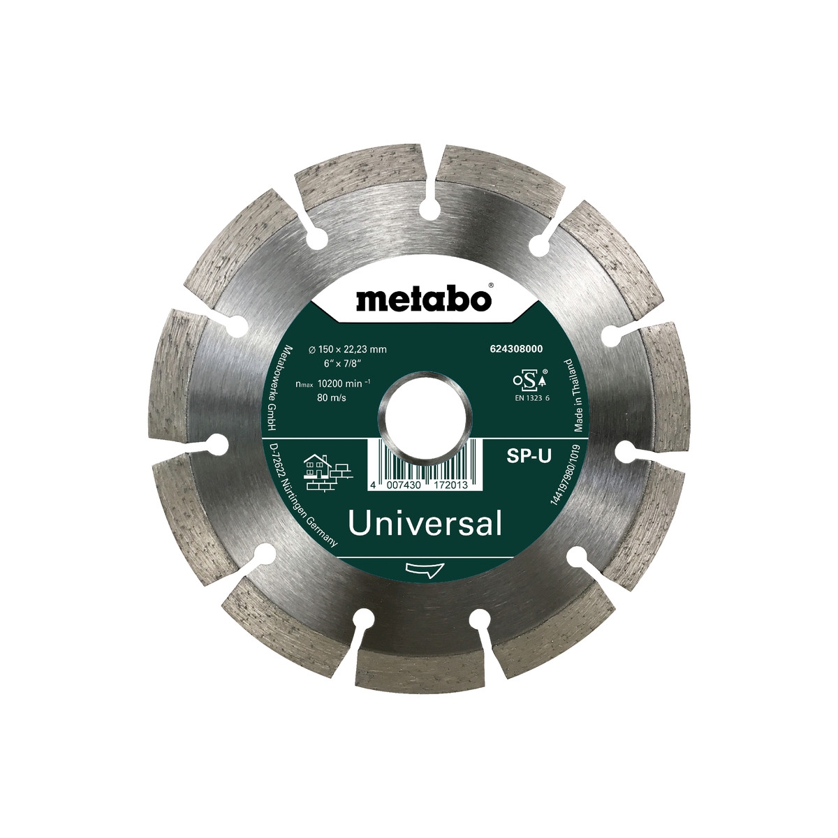 Diamantskive Metabo Universal Ø 150 mm