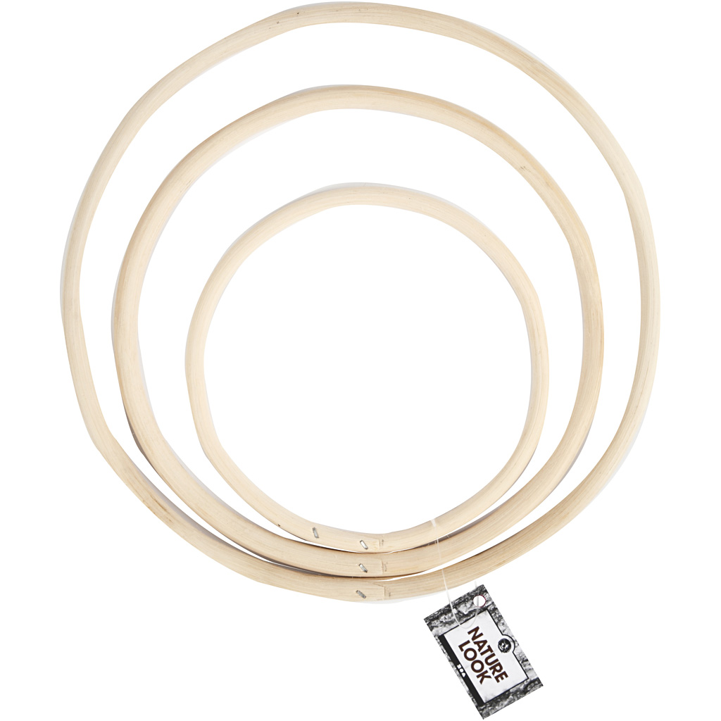 Bambusring Creativ Company 3 stk / 1 Sett