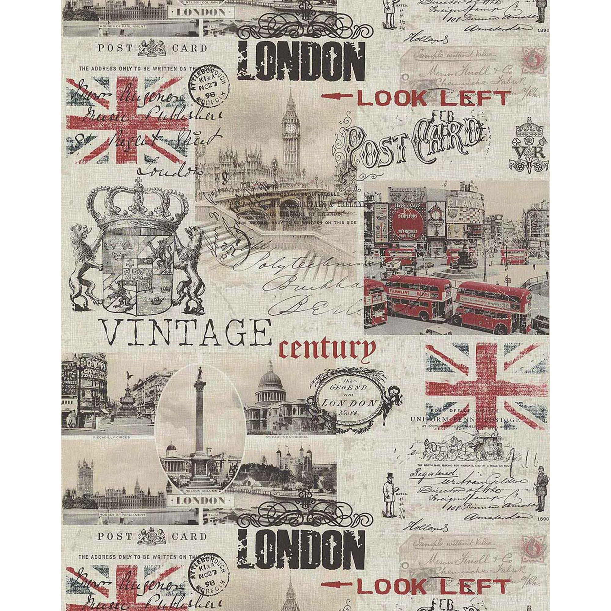 Tapet Lut&eacute;ce London Postcard 51135407