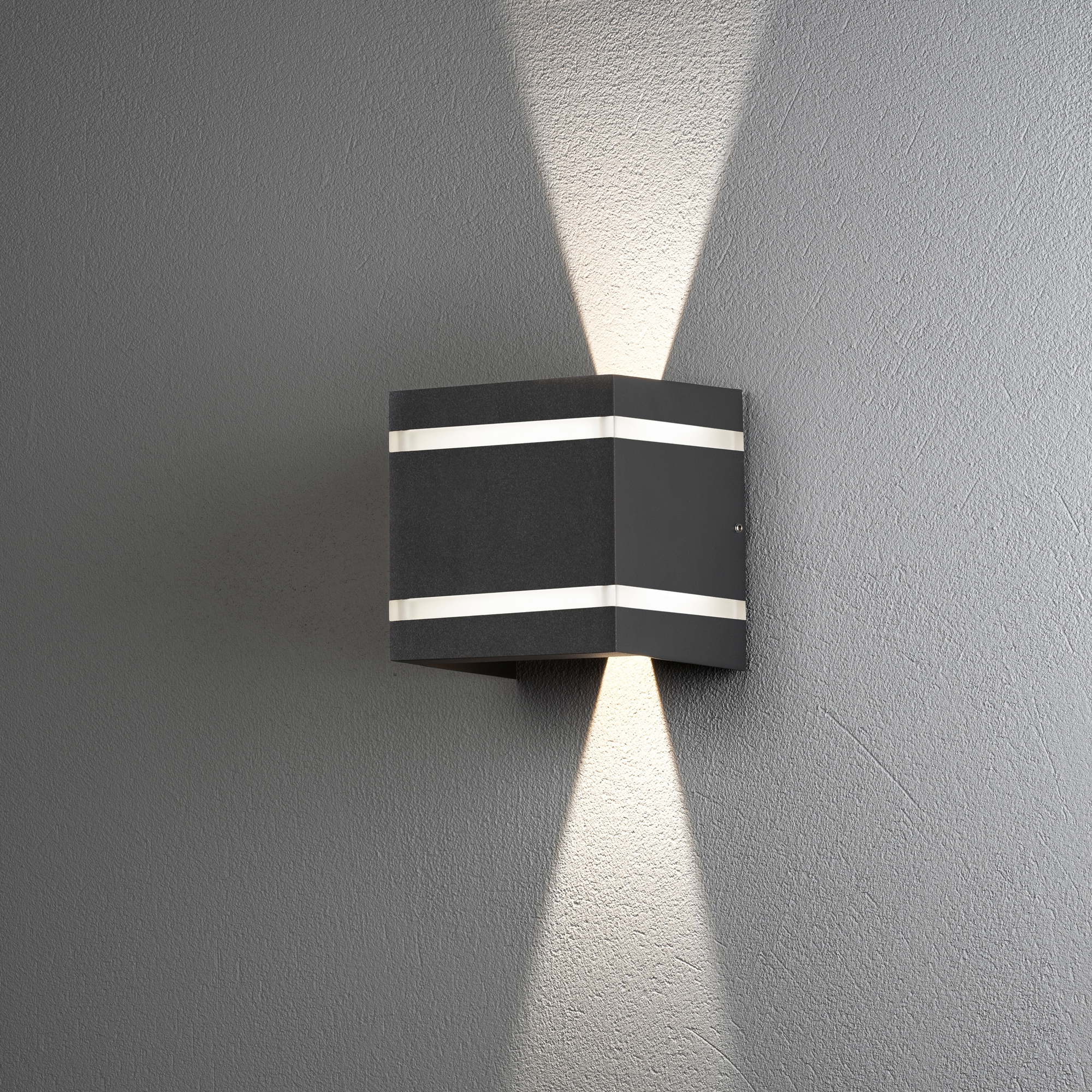 Vegglampe Gnosjö Konstsmide Cremona Opp/Ned 2x3W High Power LED