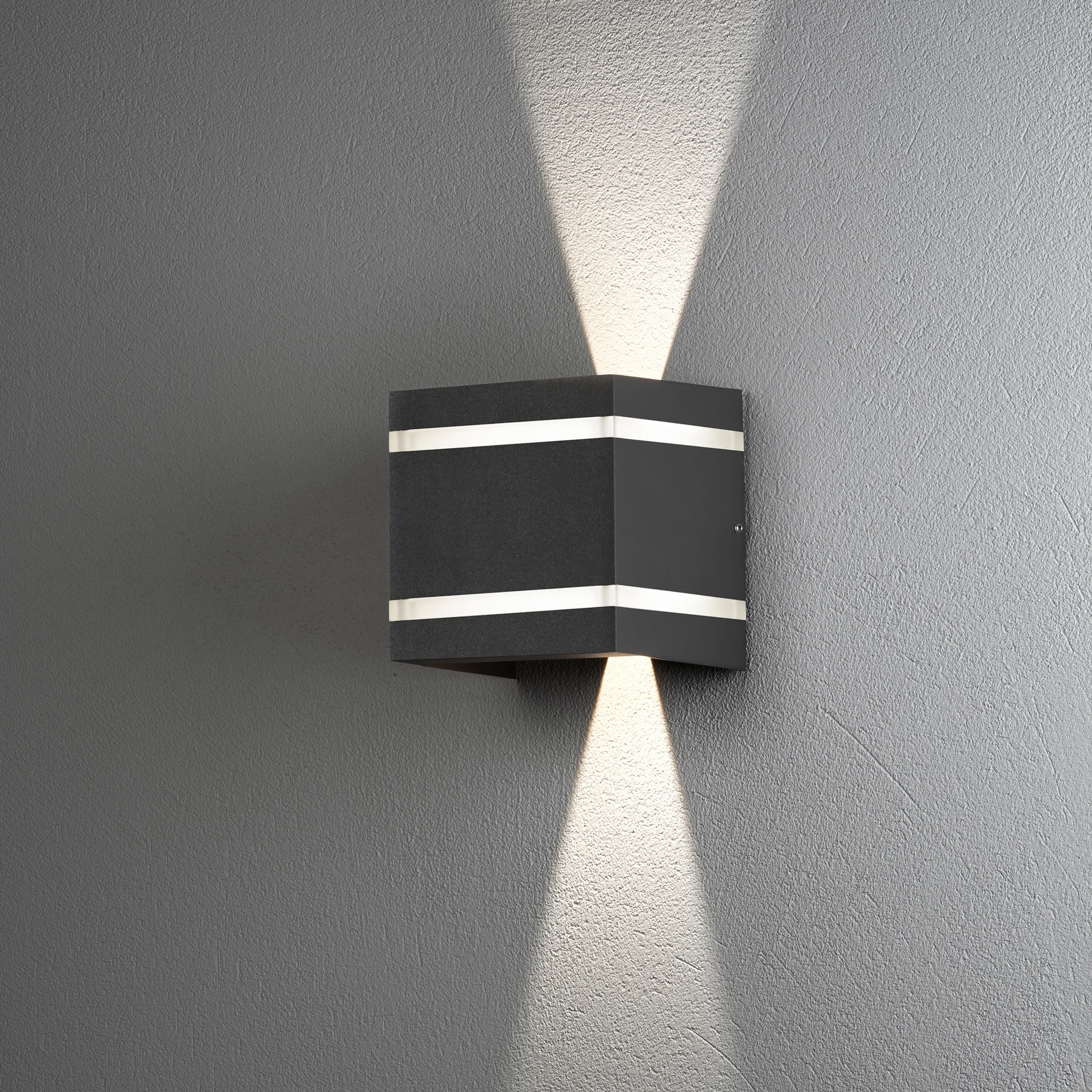 Vegglampe Gnosjö Konstsmide Cremona Opp/Ned 2x3W High Power LED
