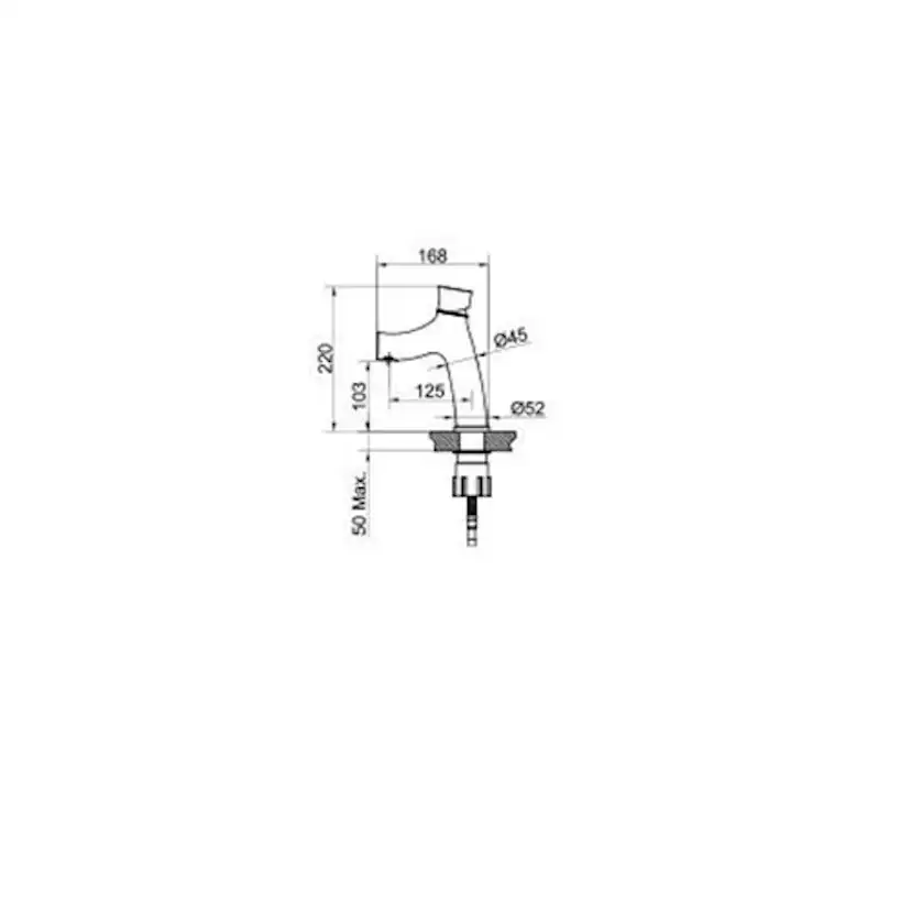 Servantbatteri Scandtap Steel Green