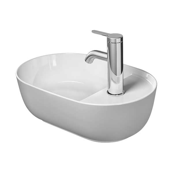 Tv&auml;ttst&auml;ll Duravit Luv med Hylla