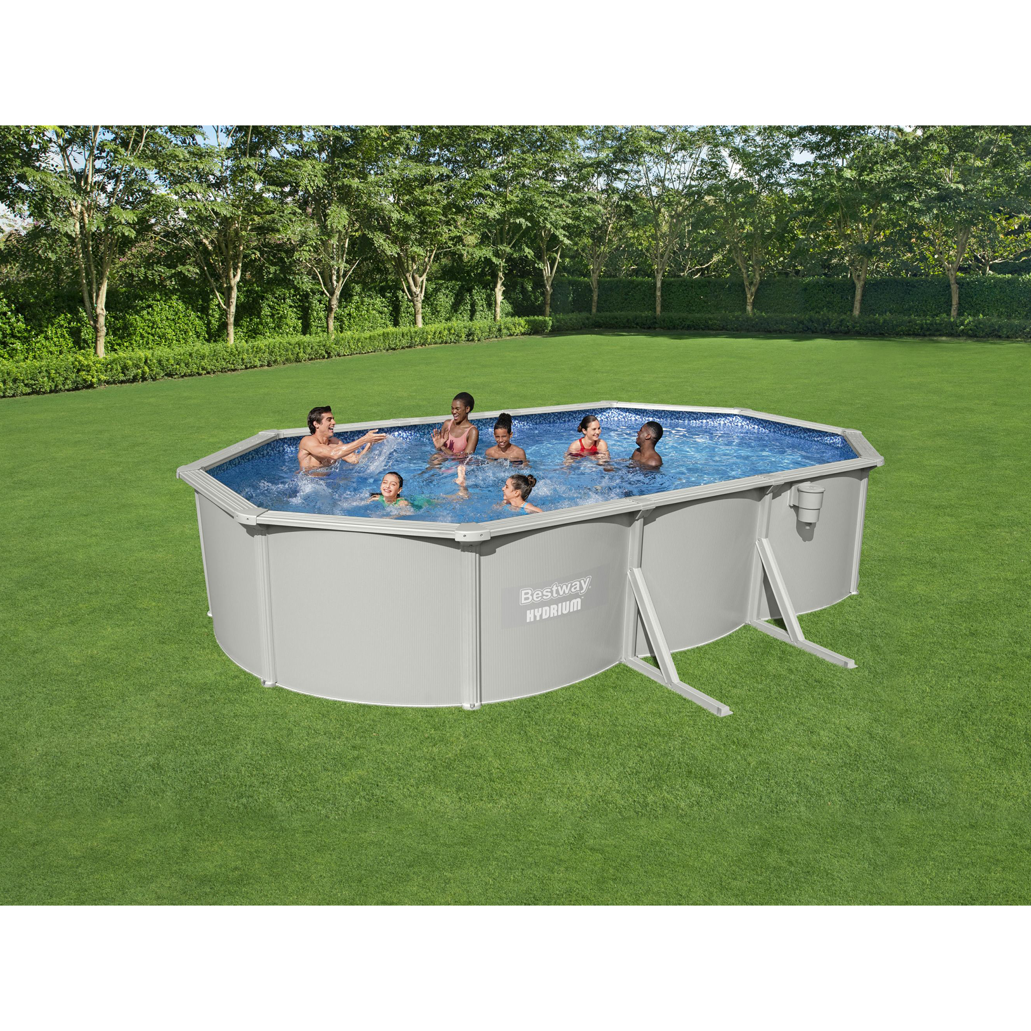 Bassengpakke Bestway Hydrium Oval