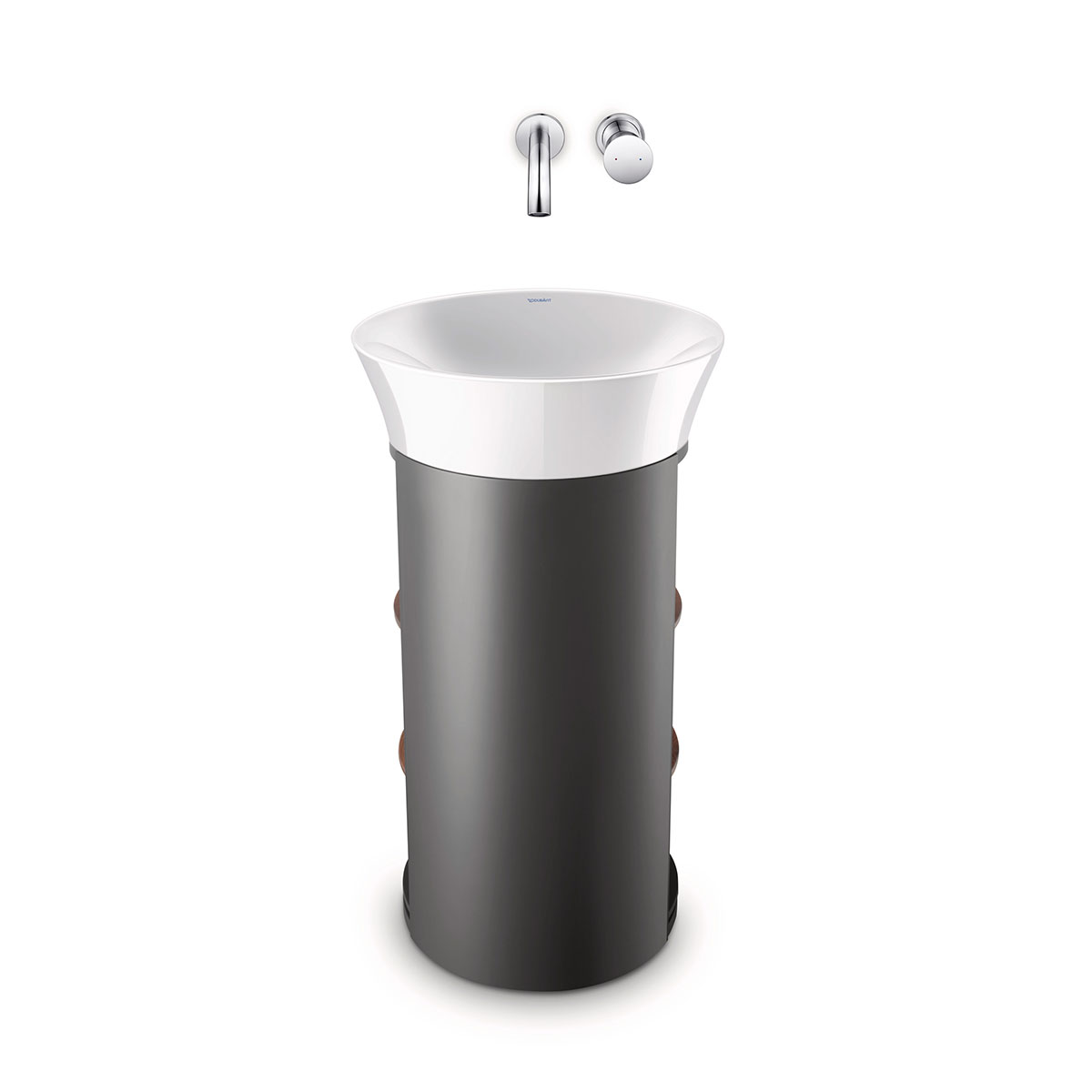 Servant Duravit White Tulip Hvit Høyblank 500 mm