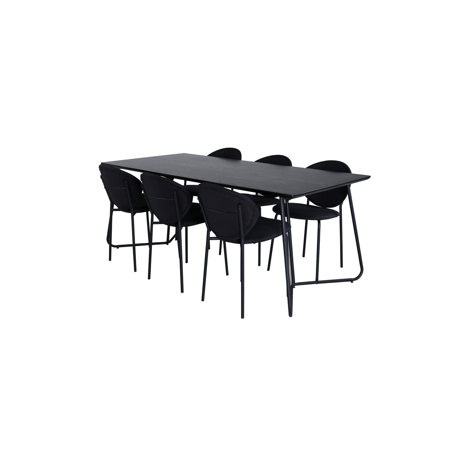 Spisegruppe Venture Home Annika med 6 Valor Stoler