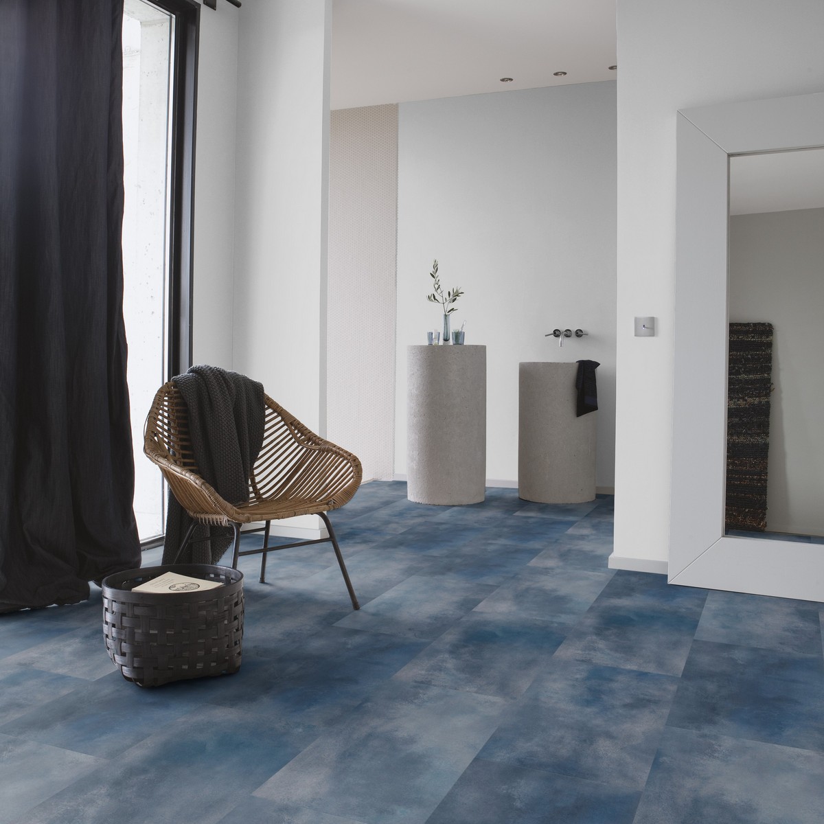 Vinylgulv Gerflor Virtuo 55 Rigid Acoustic Acuarela Ink