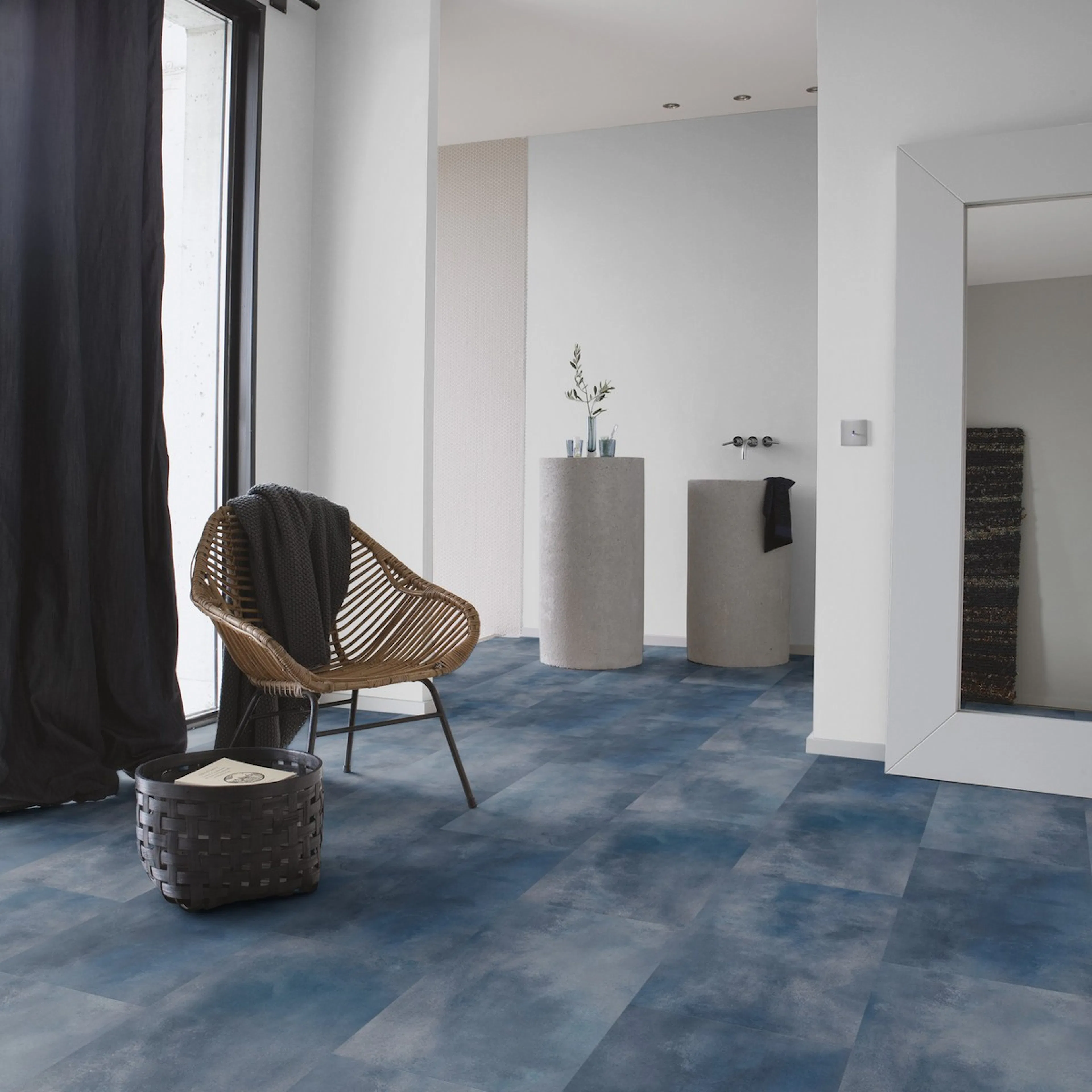 Vinylgulv Gerflor Virtuo 55 Rigid Acoustic Acuarela Ink