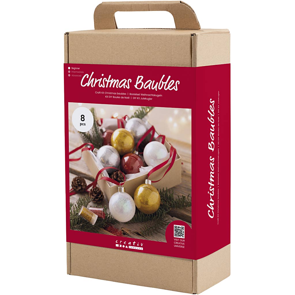 Julekuler Creativ Company DIY Kit Glitter