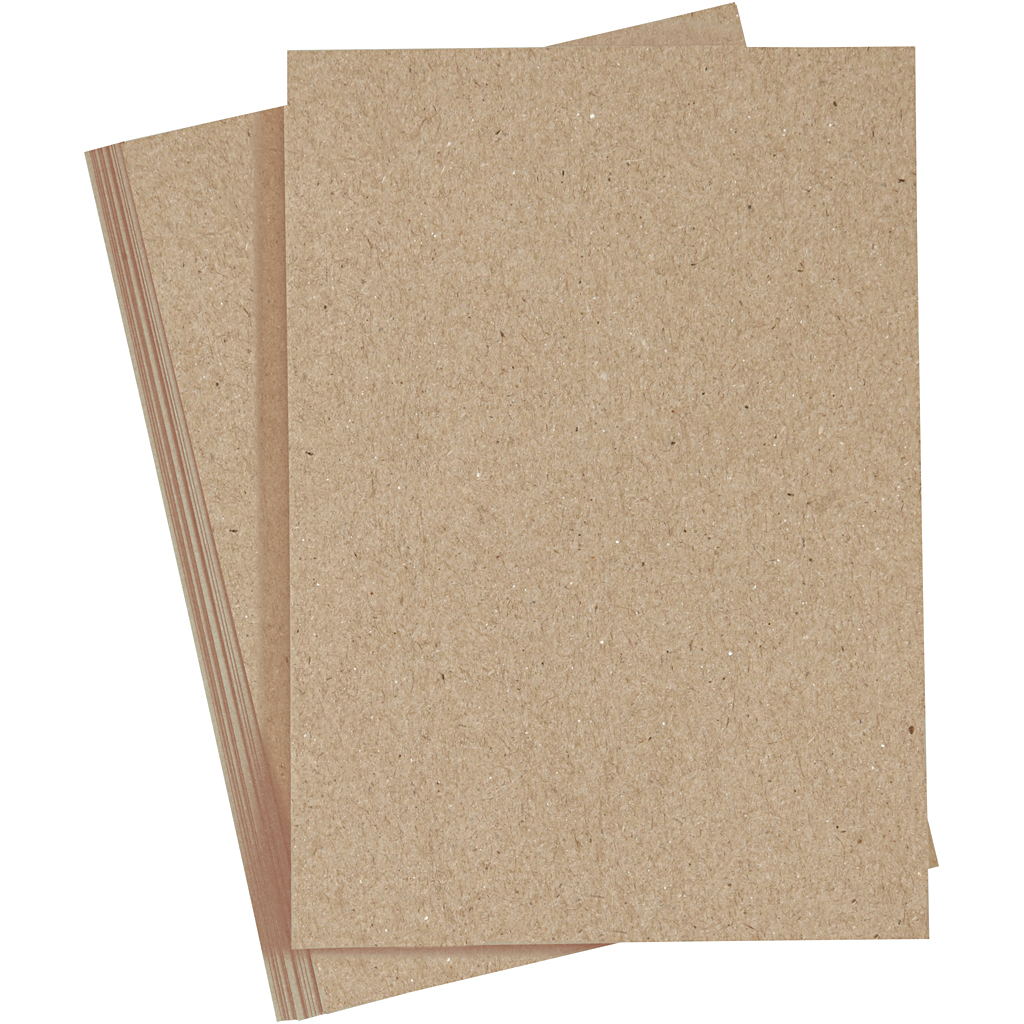 Papper, natur, A4, 210x297 mm, 120 g, 20 st./ 1 förp. Natur