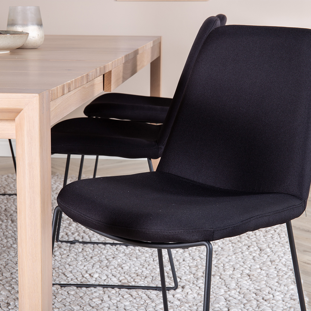 Spisegruppe Venture Home Slider med 6 Muce Stoler