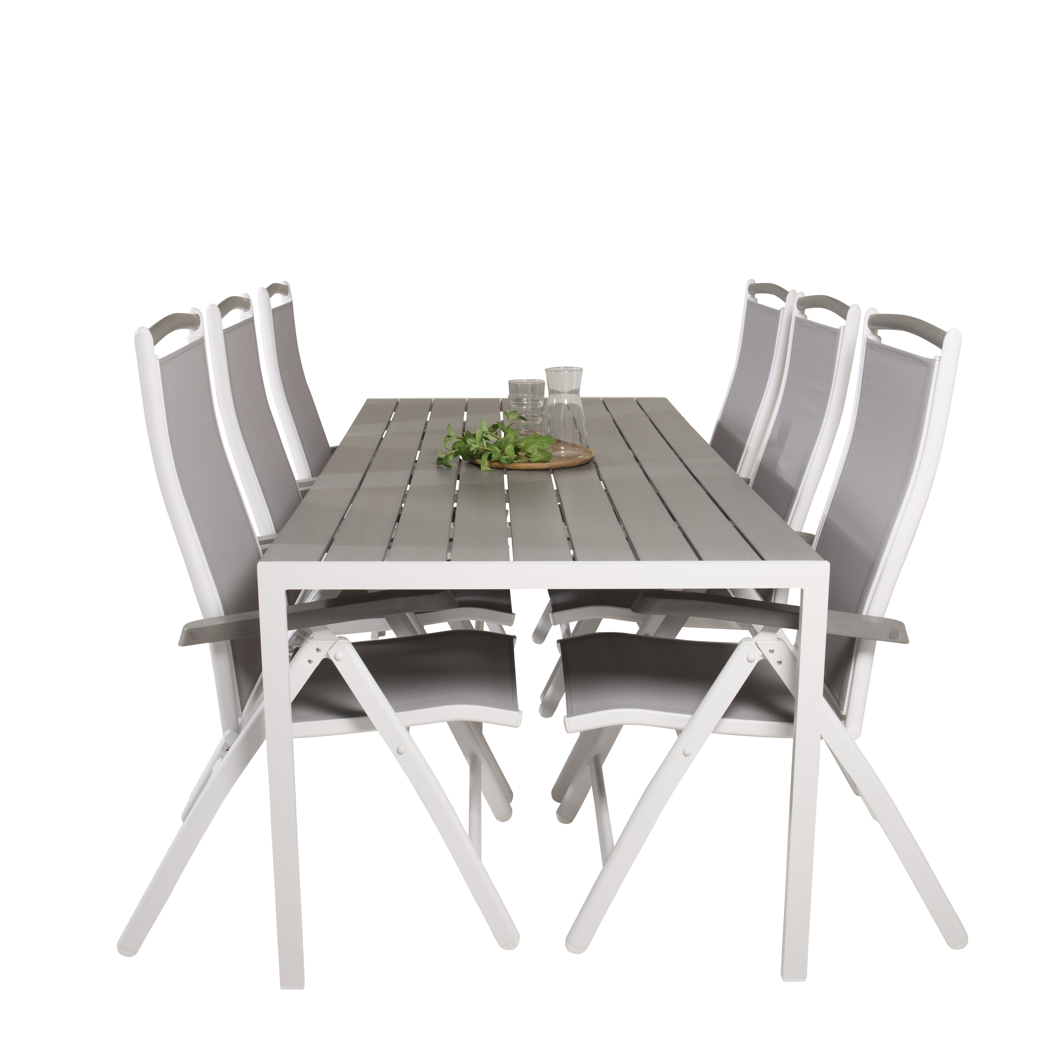 Spisegruppe Venture Home Bront 205 med 6 Aleyna Stoler