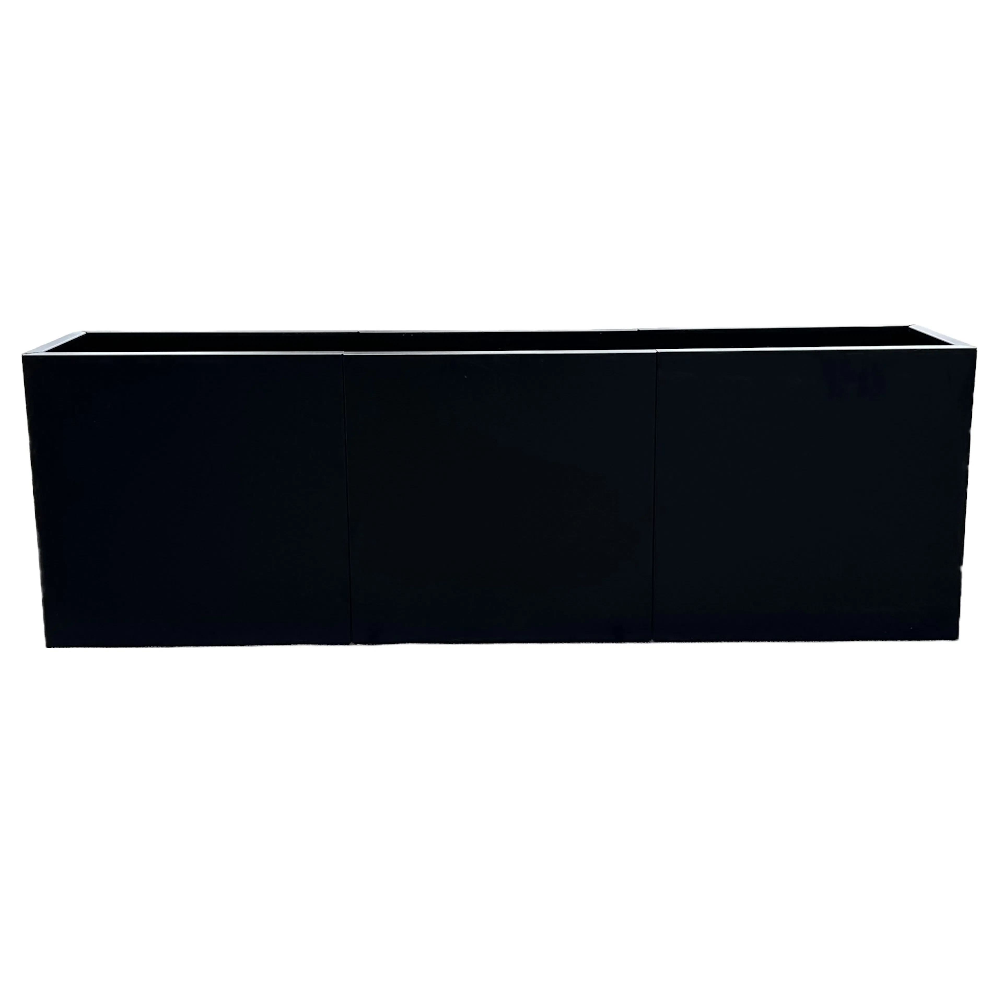 Blomsterkasse Recal Svart 171x57x55