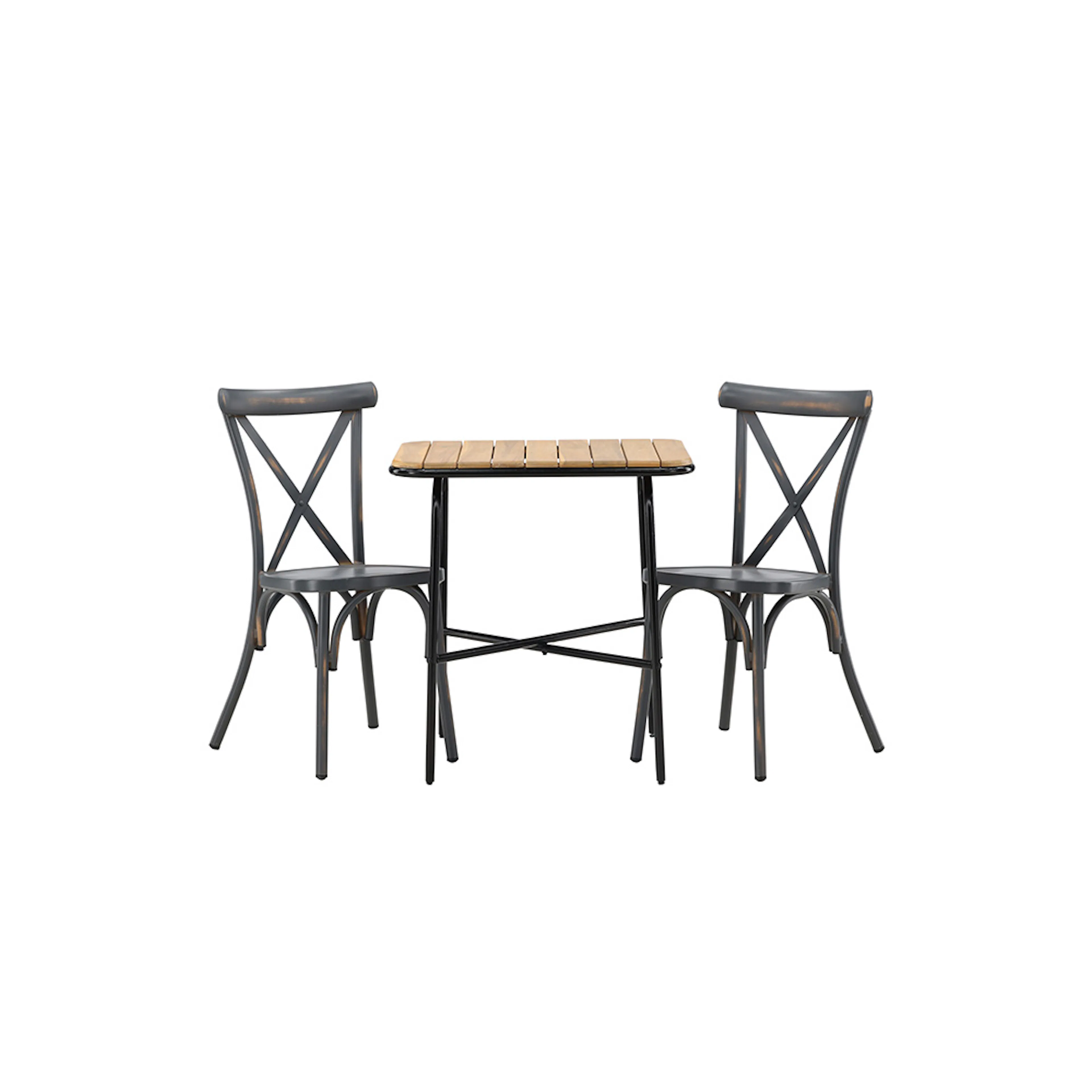 Cafégruppe Venture Home Holmbeck Bord med 2 Tablas Stoler