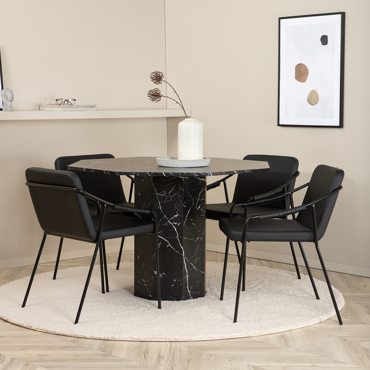 Spisegruppe Venture Home Monte Carlo Spisebord og Tjärö Spisestol
