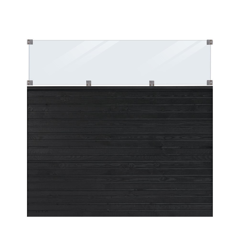 Levegg PLUS Plank med Glass 174x163