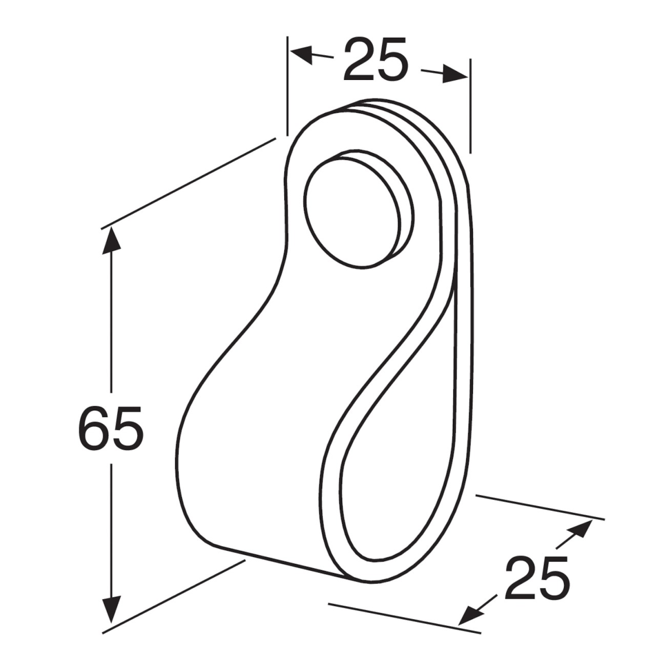 Handtag Gustavsberg K3