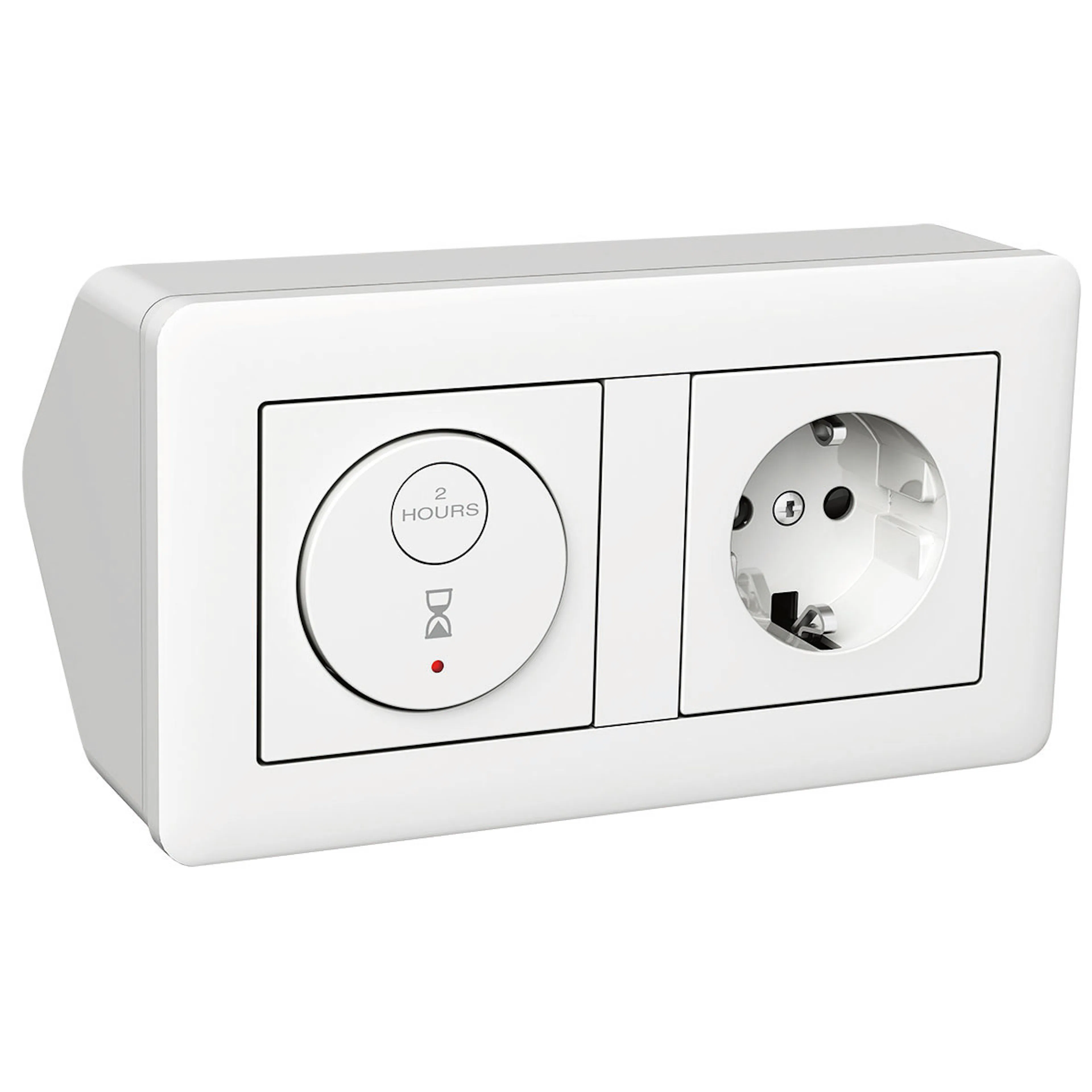 Hjørneboks Schneider Electric Exxact med Timer