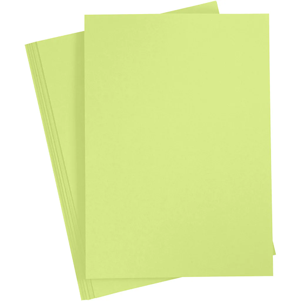 Farget kartong Creativ Company A4 210x297 mm 20 stk 1 Pk
