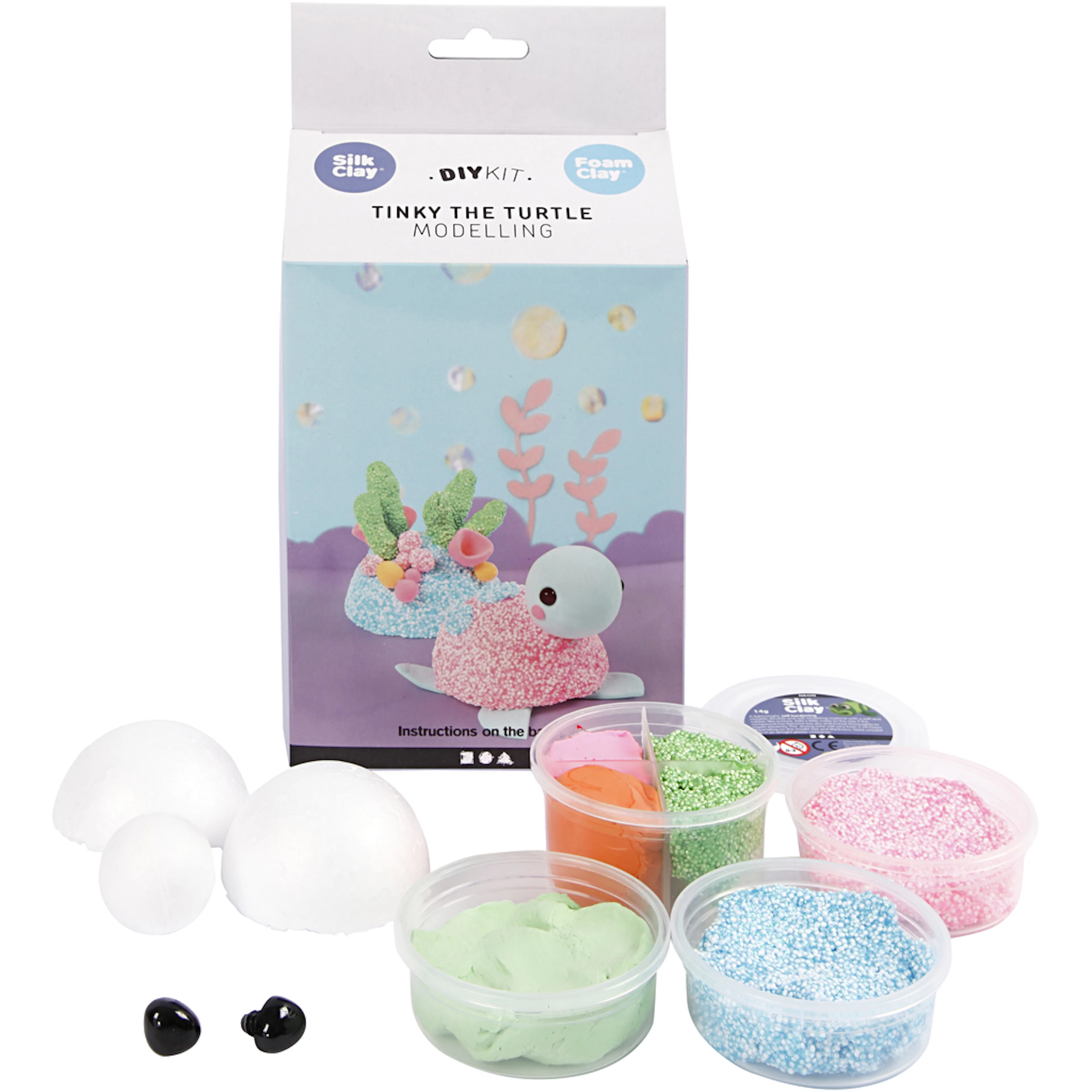 Materiellsett Creativ Company Tinky the Turtle 1 Sett/Pk