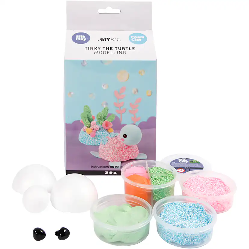 Materiellsett Creativ Company Tinky the Turtle 1 Sett/Pk