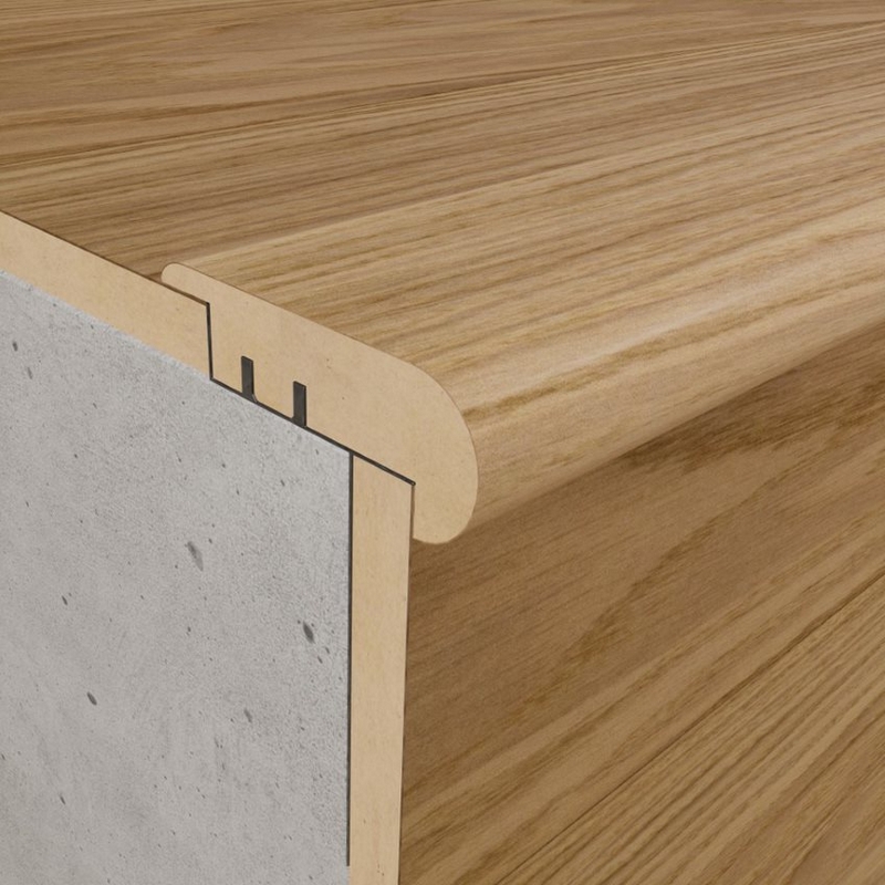 Trappenese North Wood m/Brakett Lys