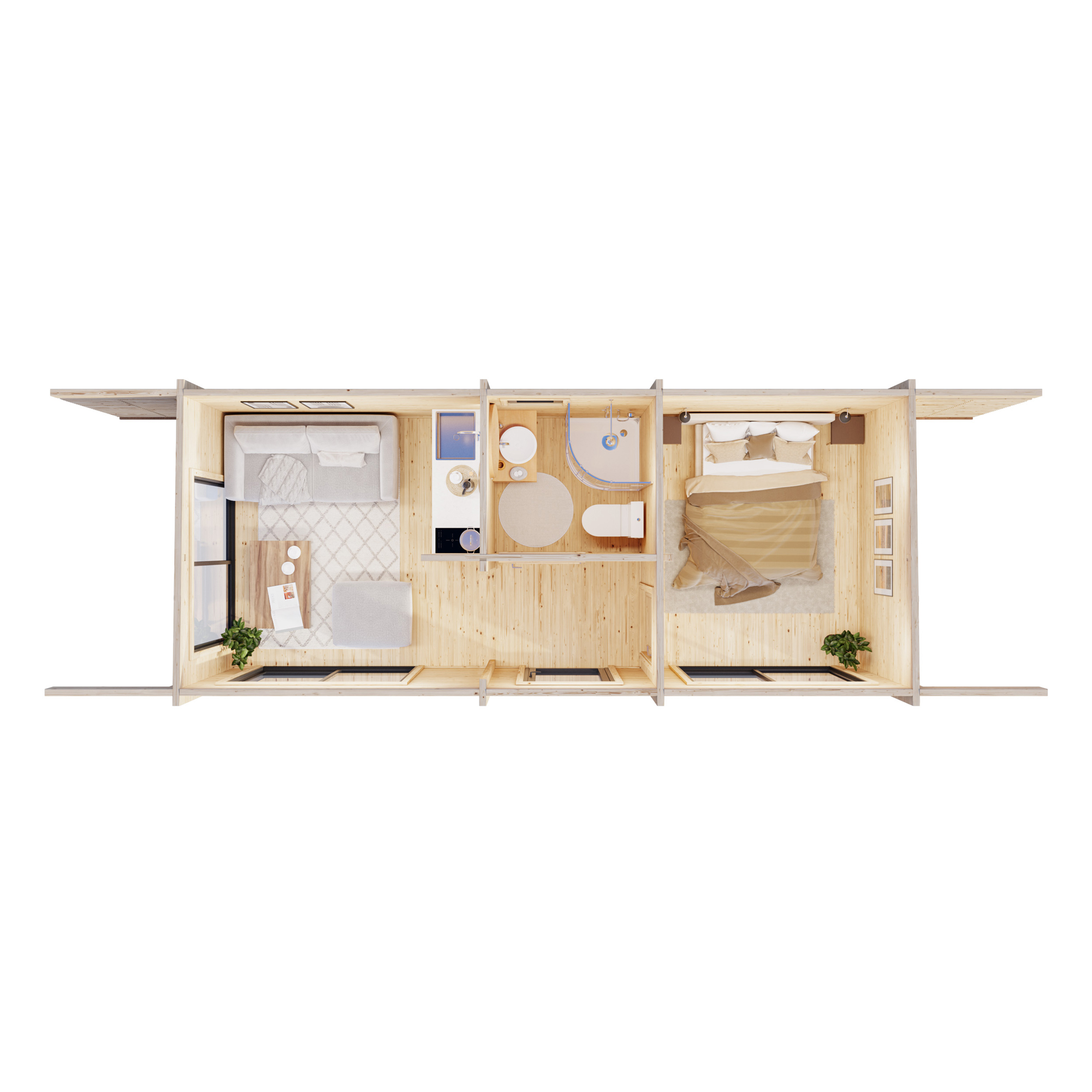Gjestehytte Palmako Cecilia 21,8 M2