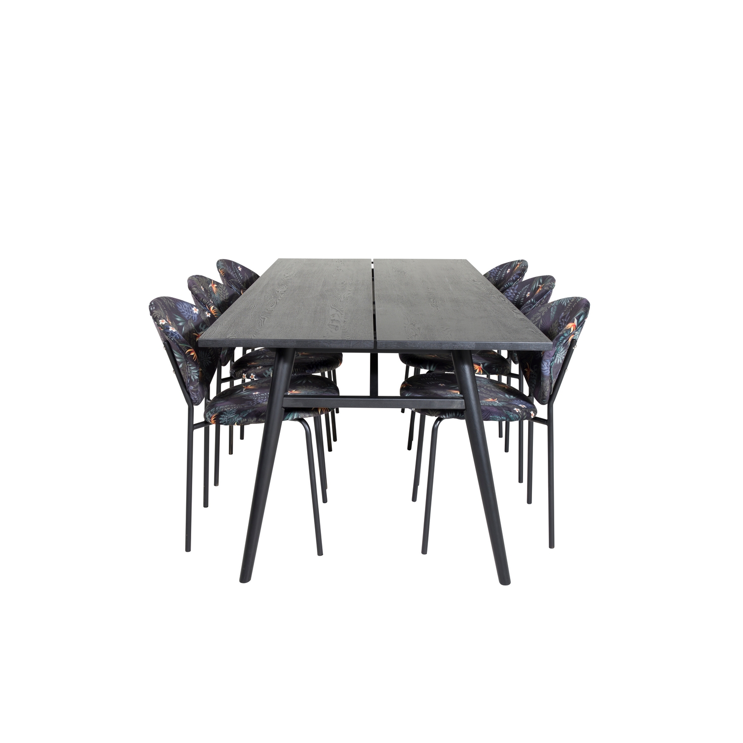 Spisegruppe Venture Home Salt med 6 Valor Stoler