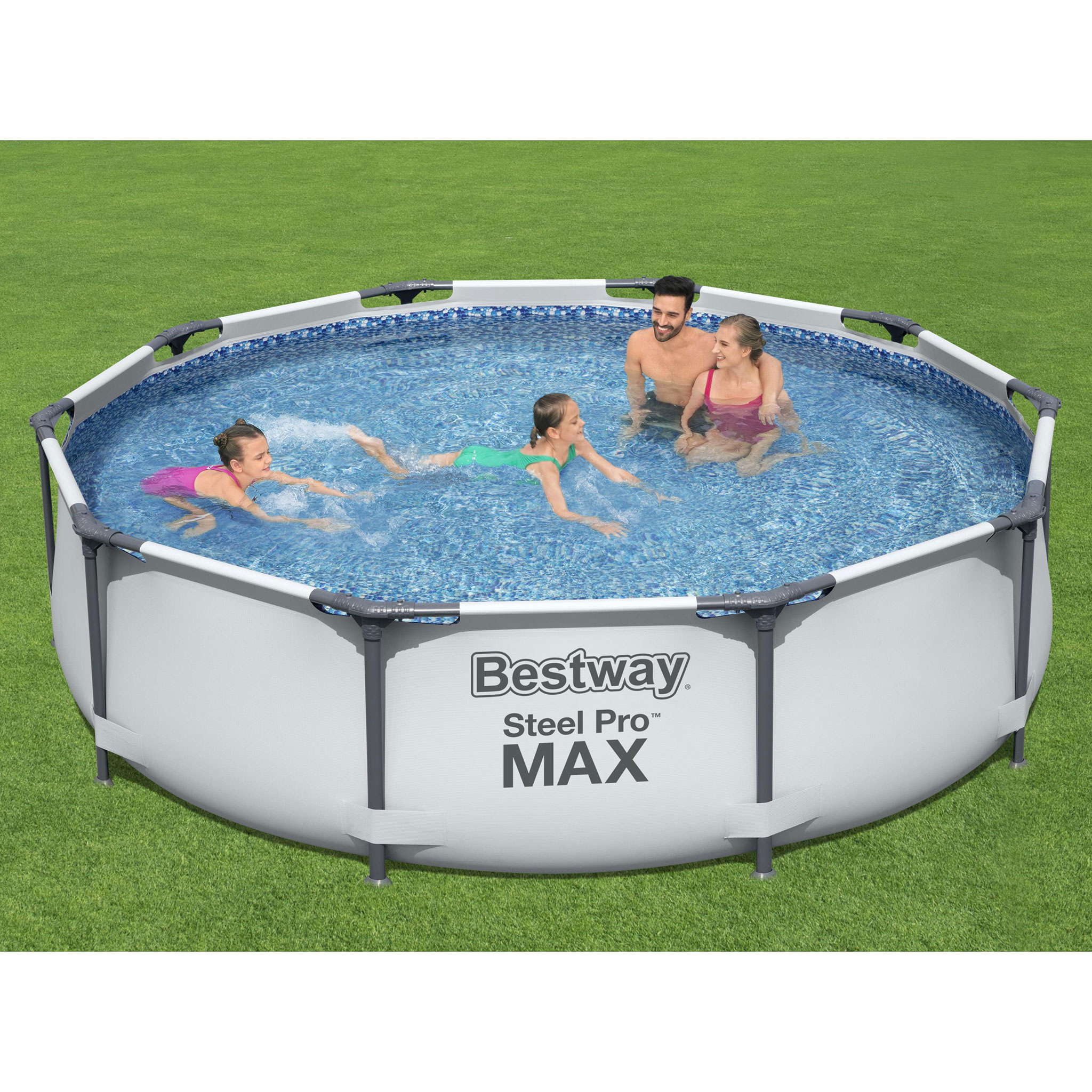 Bassengpakke Bestway Steel Pro Max Ø3M