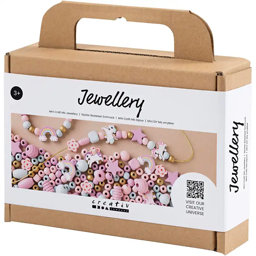 Smykker Creativ Company Mini DIY Mix Pastellfarger